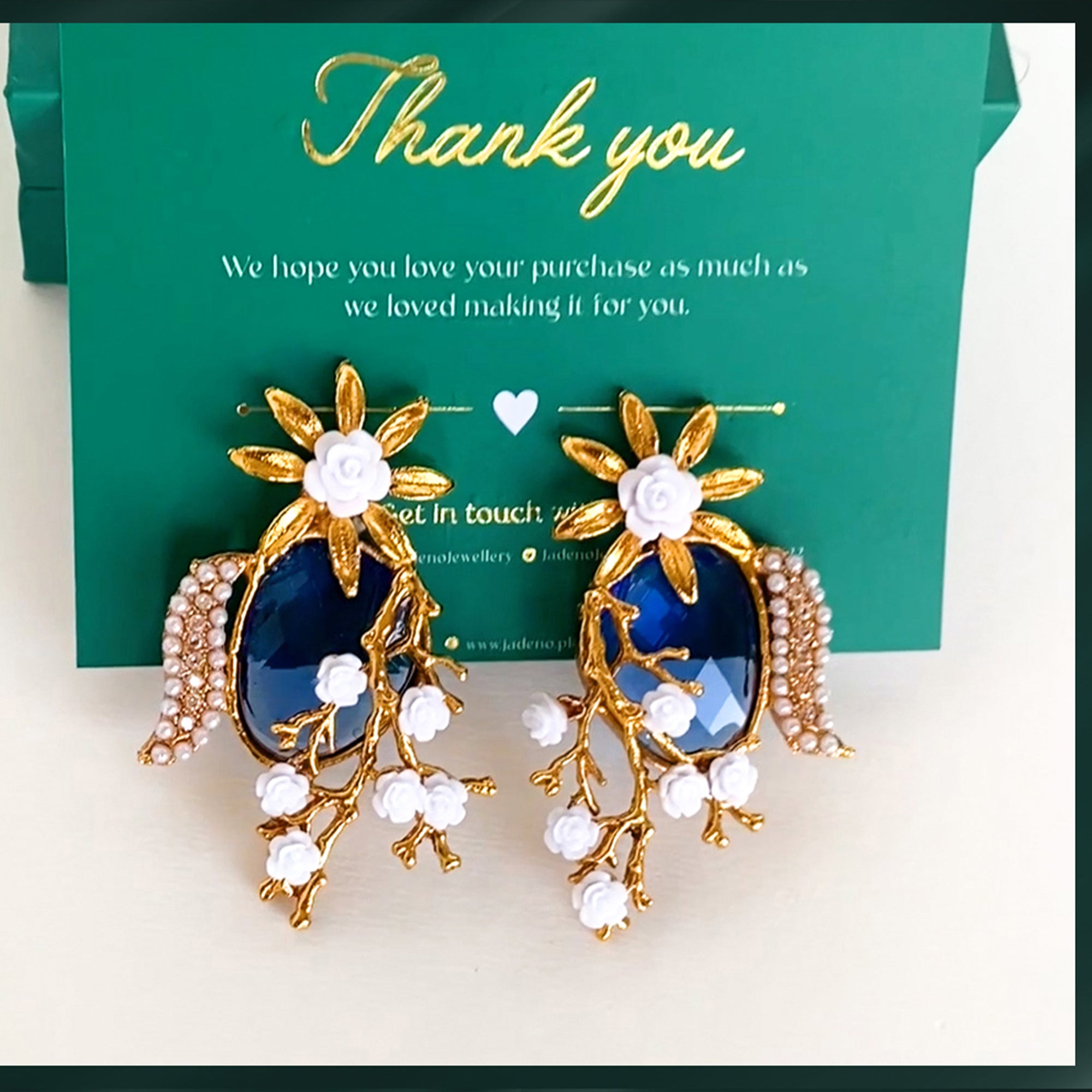 Resplendent Designer's Earrings.