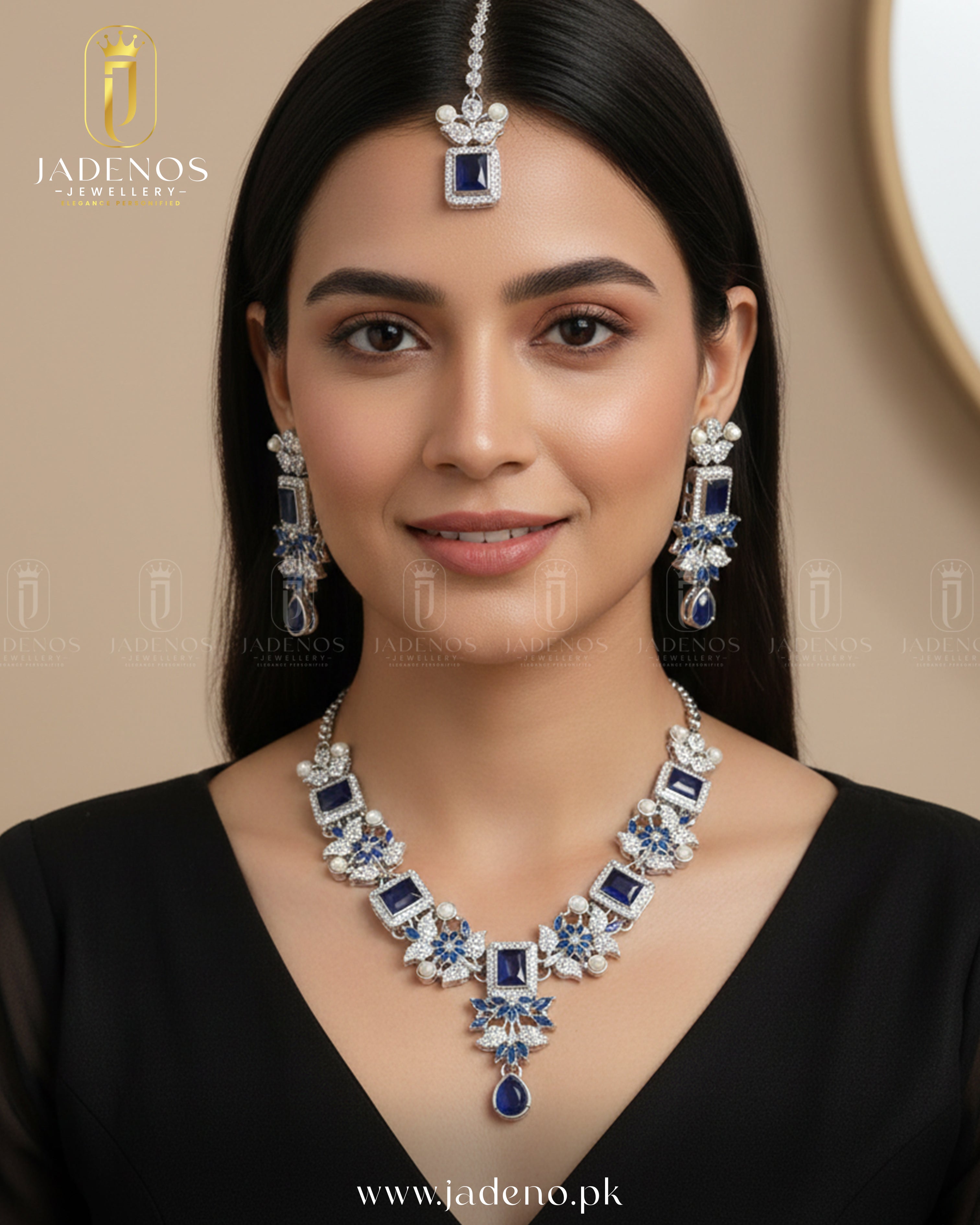 The Sultana Verde Set with Tika