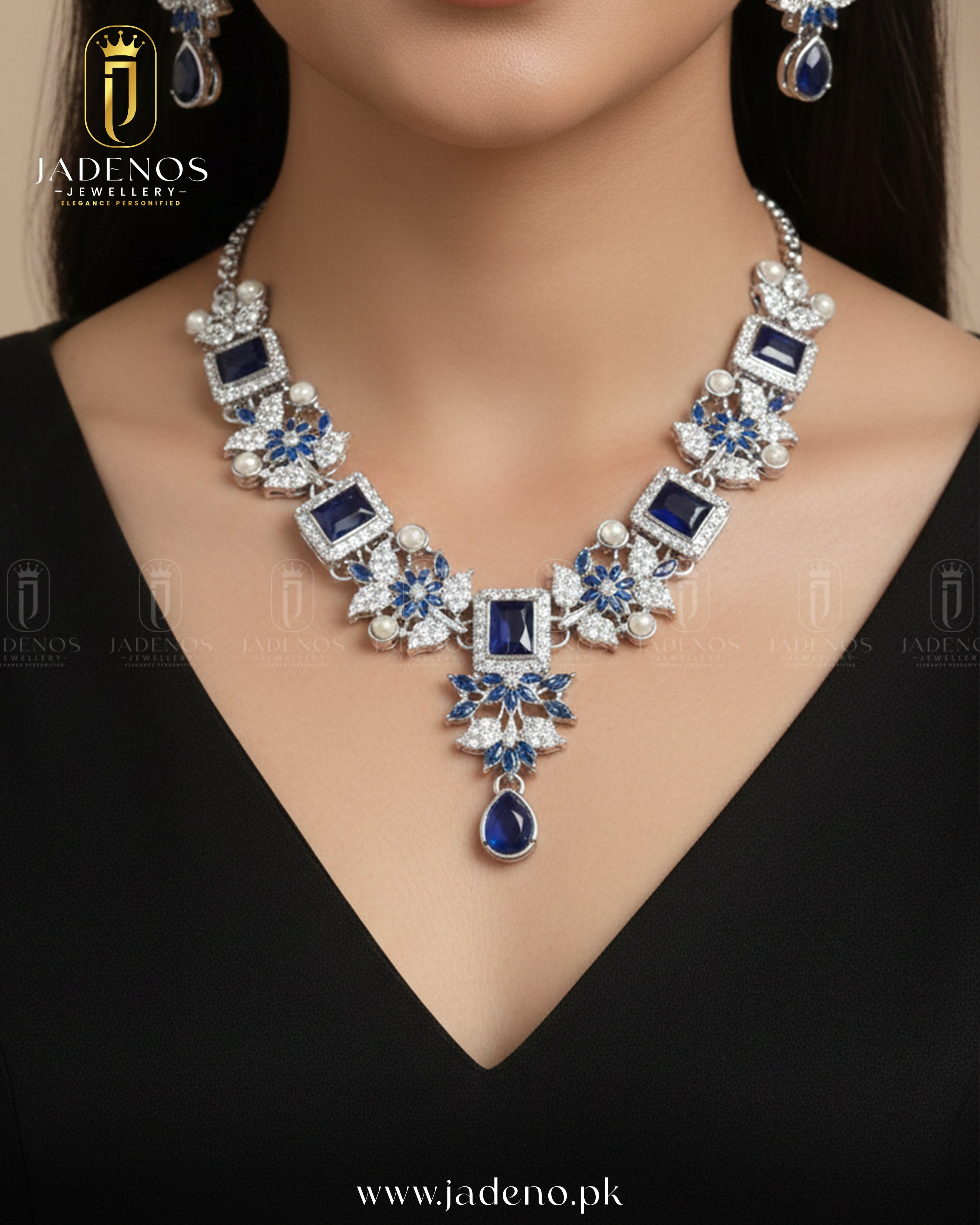 The Sultana Verde Set with Tika