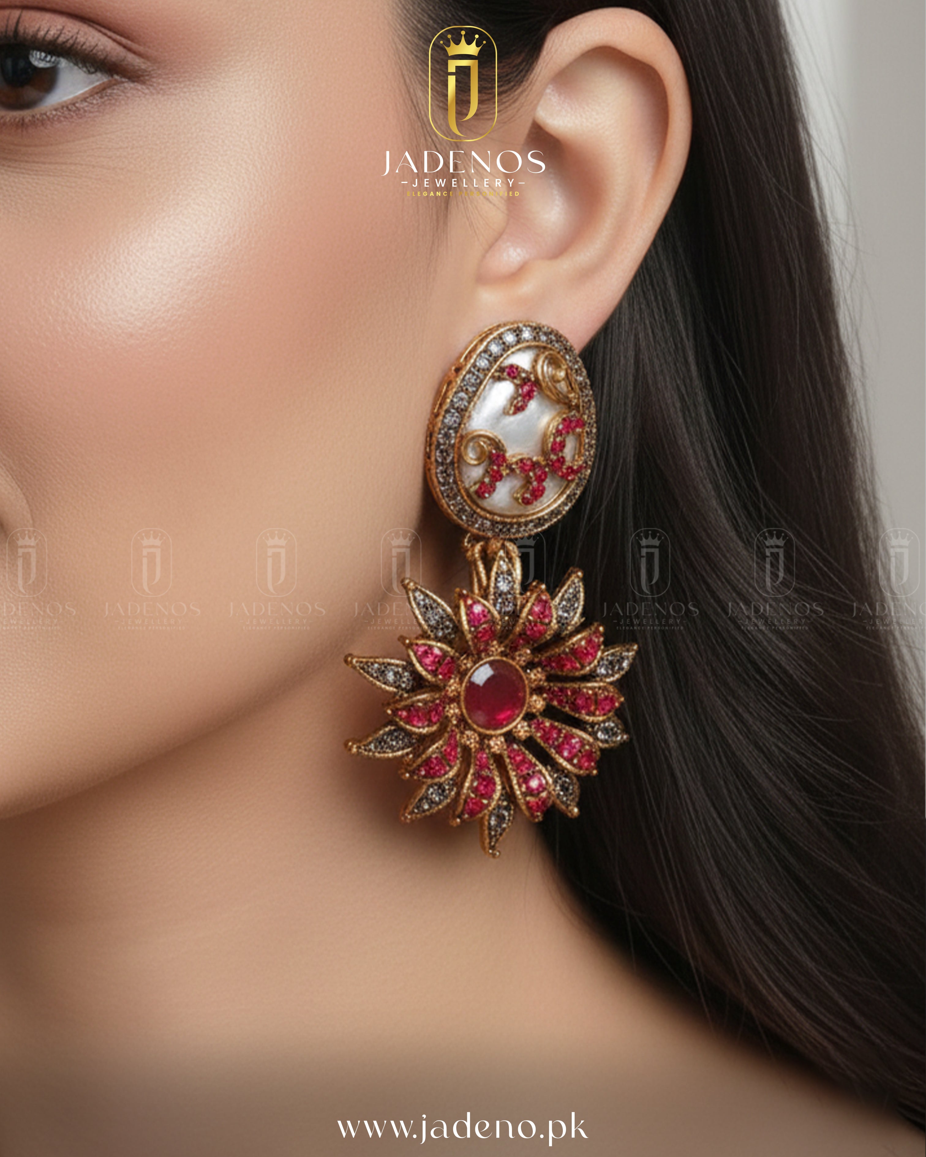 The Mehwar-e-Zar Choker Set