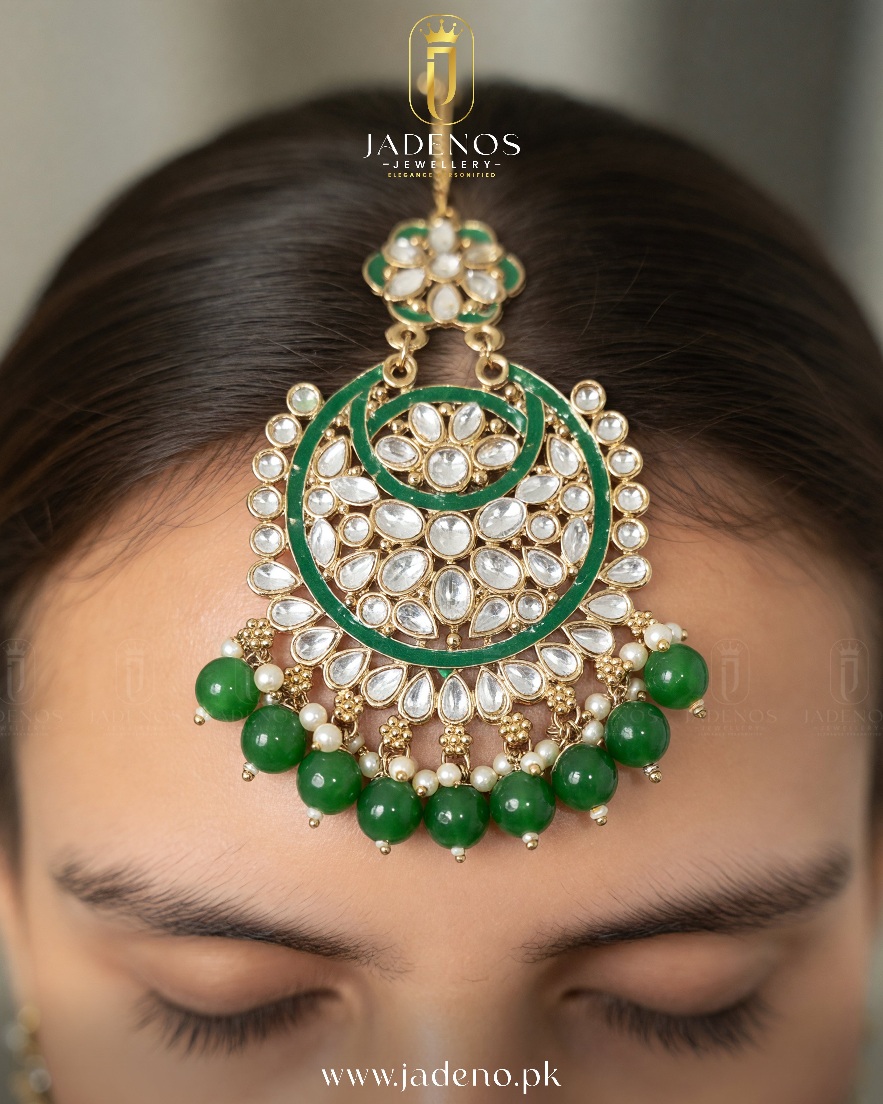 The Zarqash Earrings with Tika