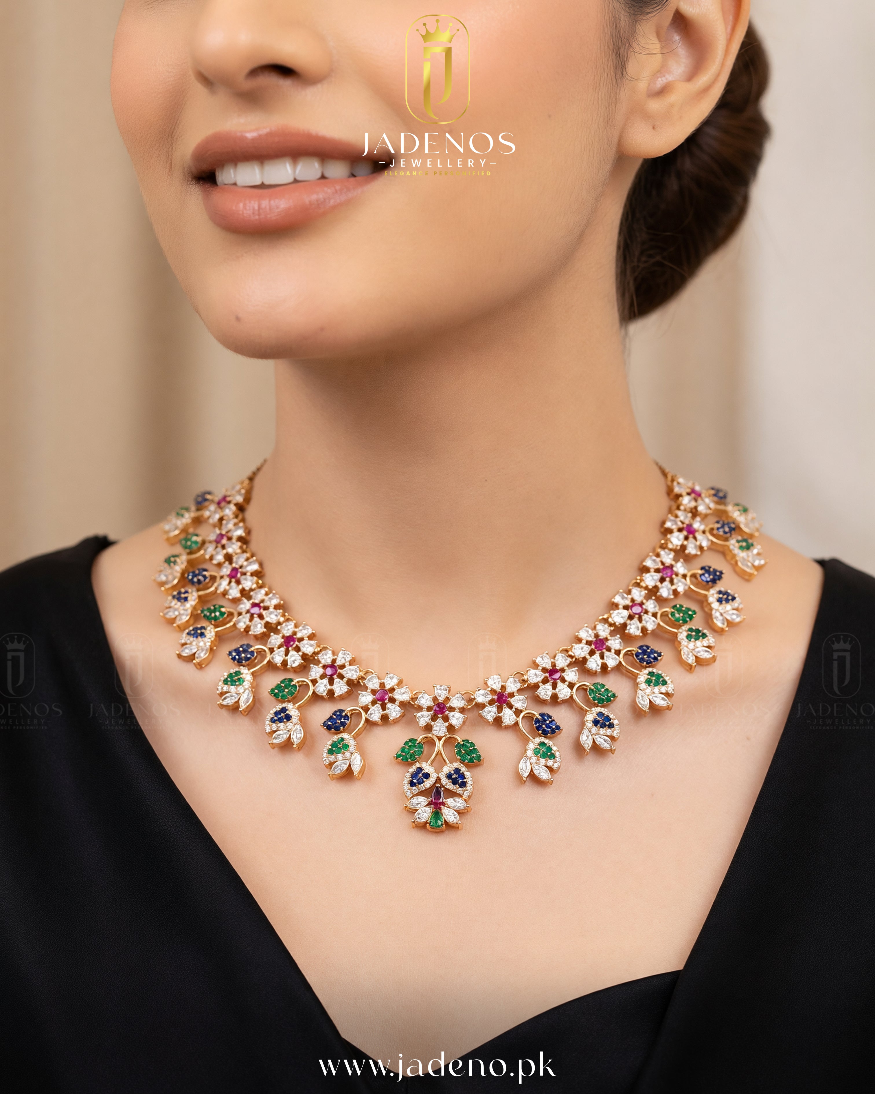 The Sultana Cascade Set with Tika