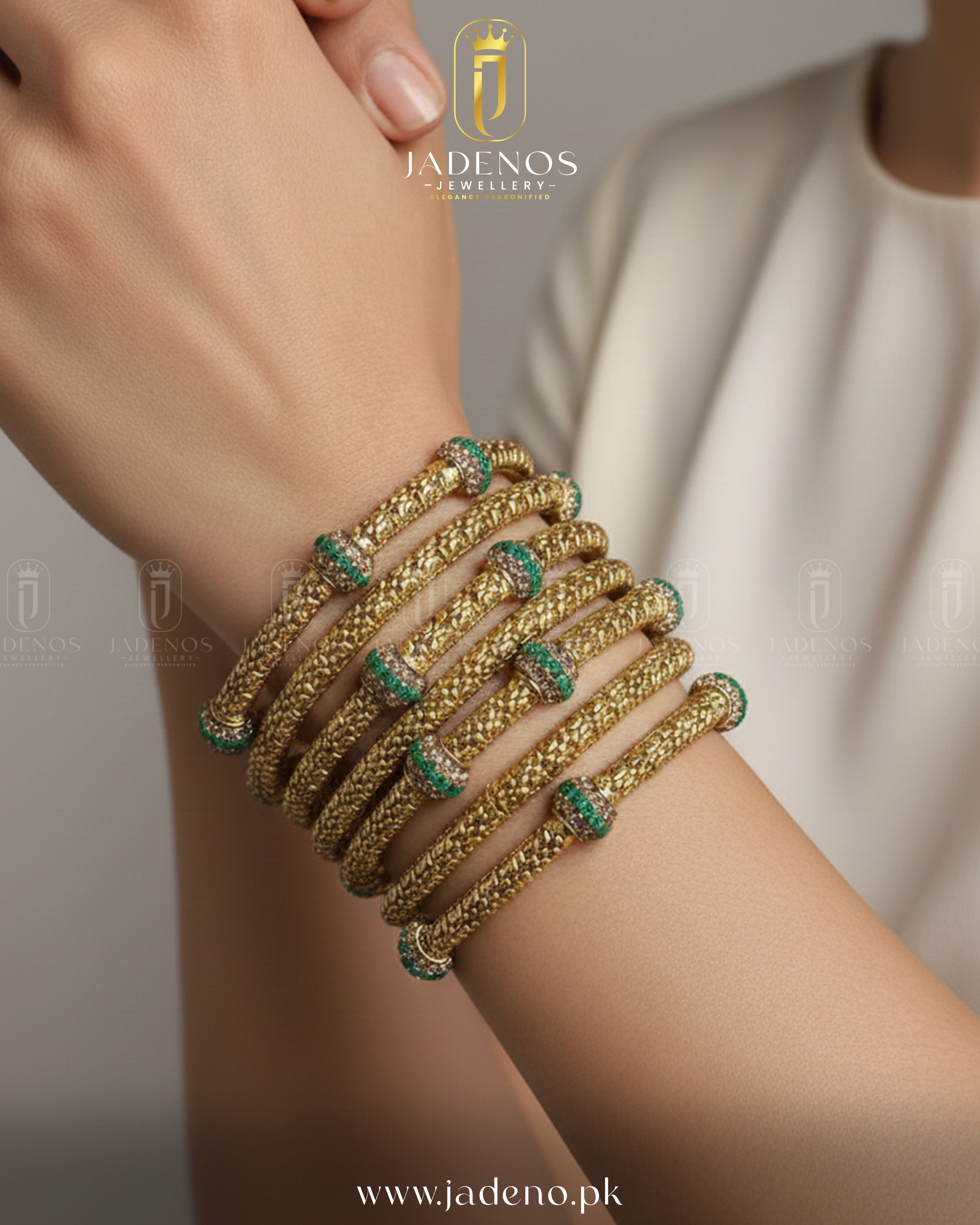 The Royal Luxe Dynasty Bangles