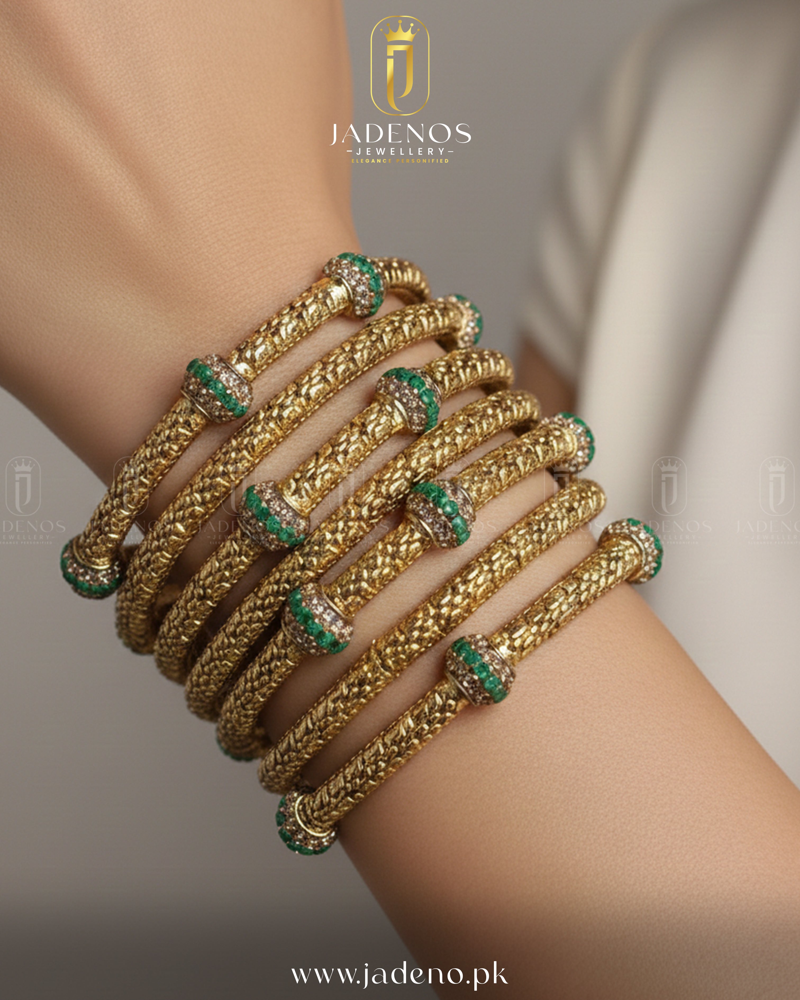 The Royal Luxe Dynasty Bangles