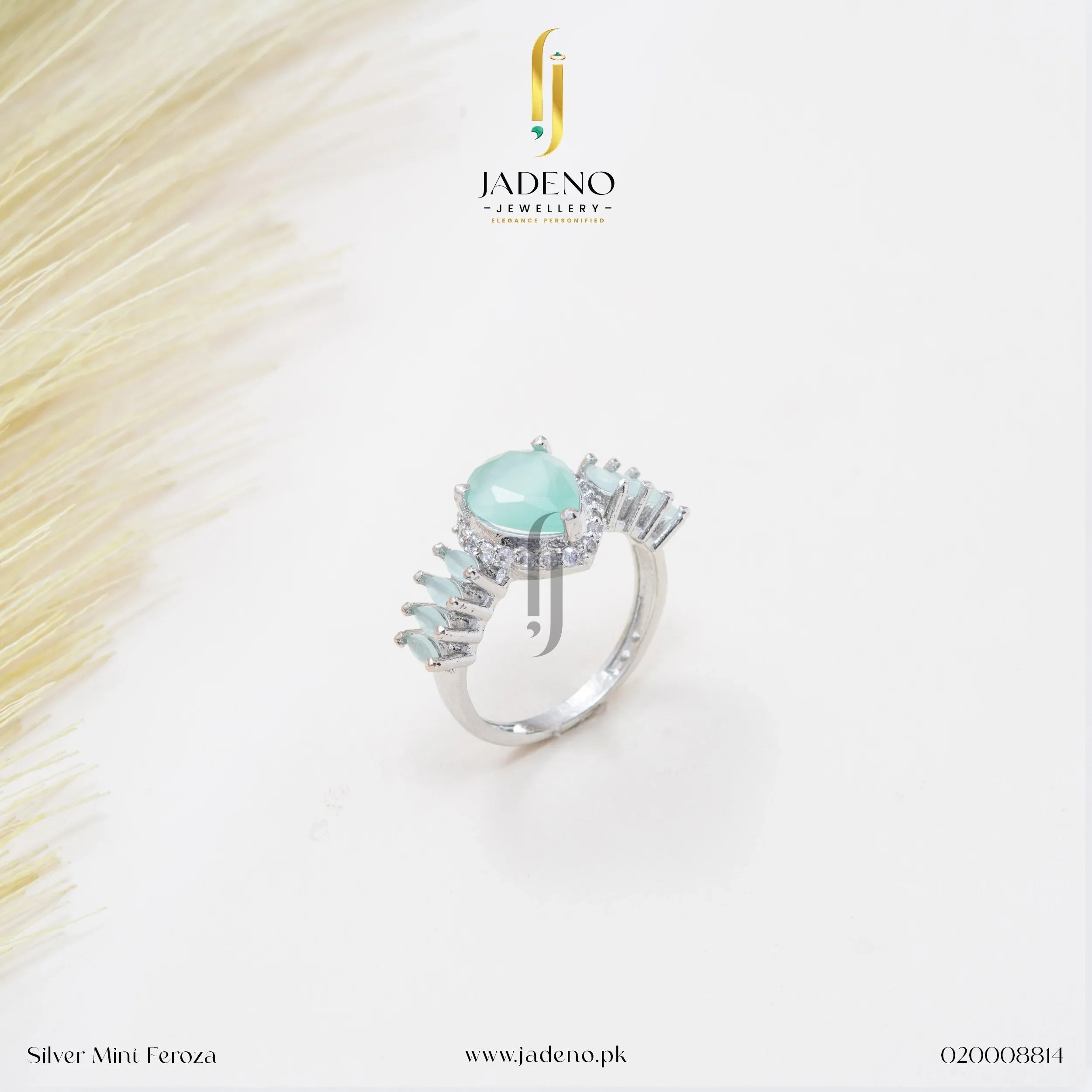 "Awesome American Diamond Zircon Ring - Jadeno"