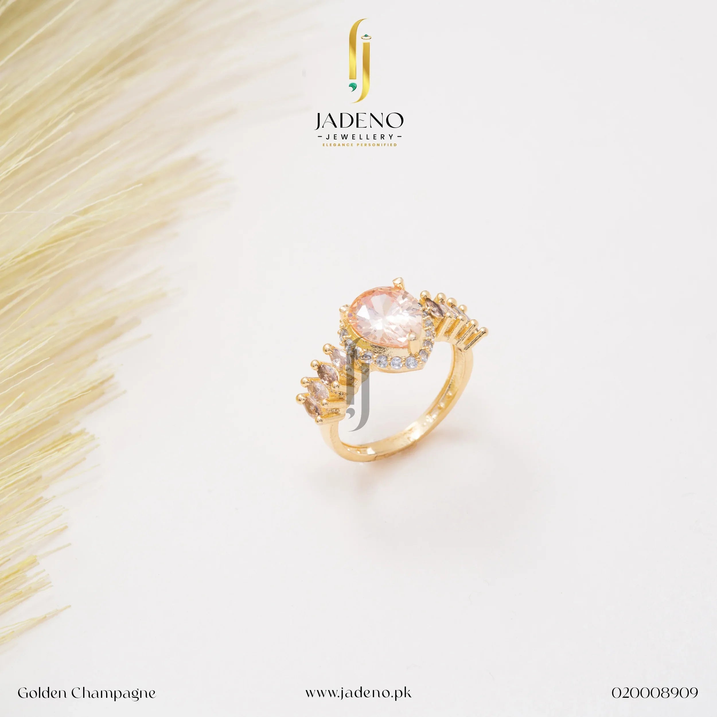 "Awesome American Diamond Zircon Ring - Jadeno"