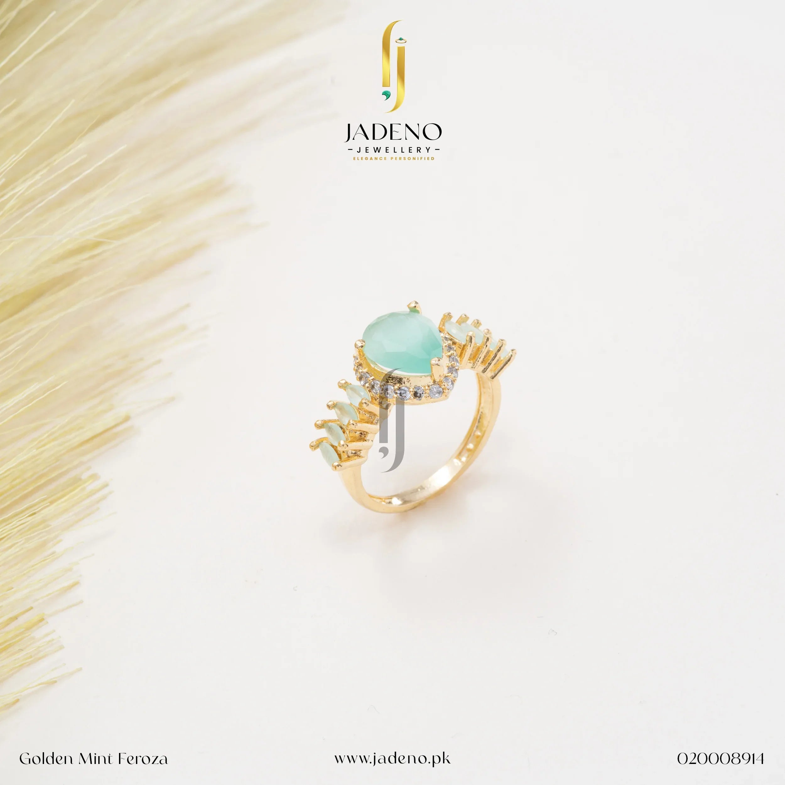 "Awesome American Diamond Zircon Ring - Jadeno"