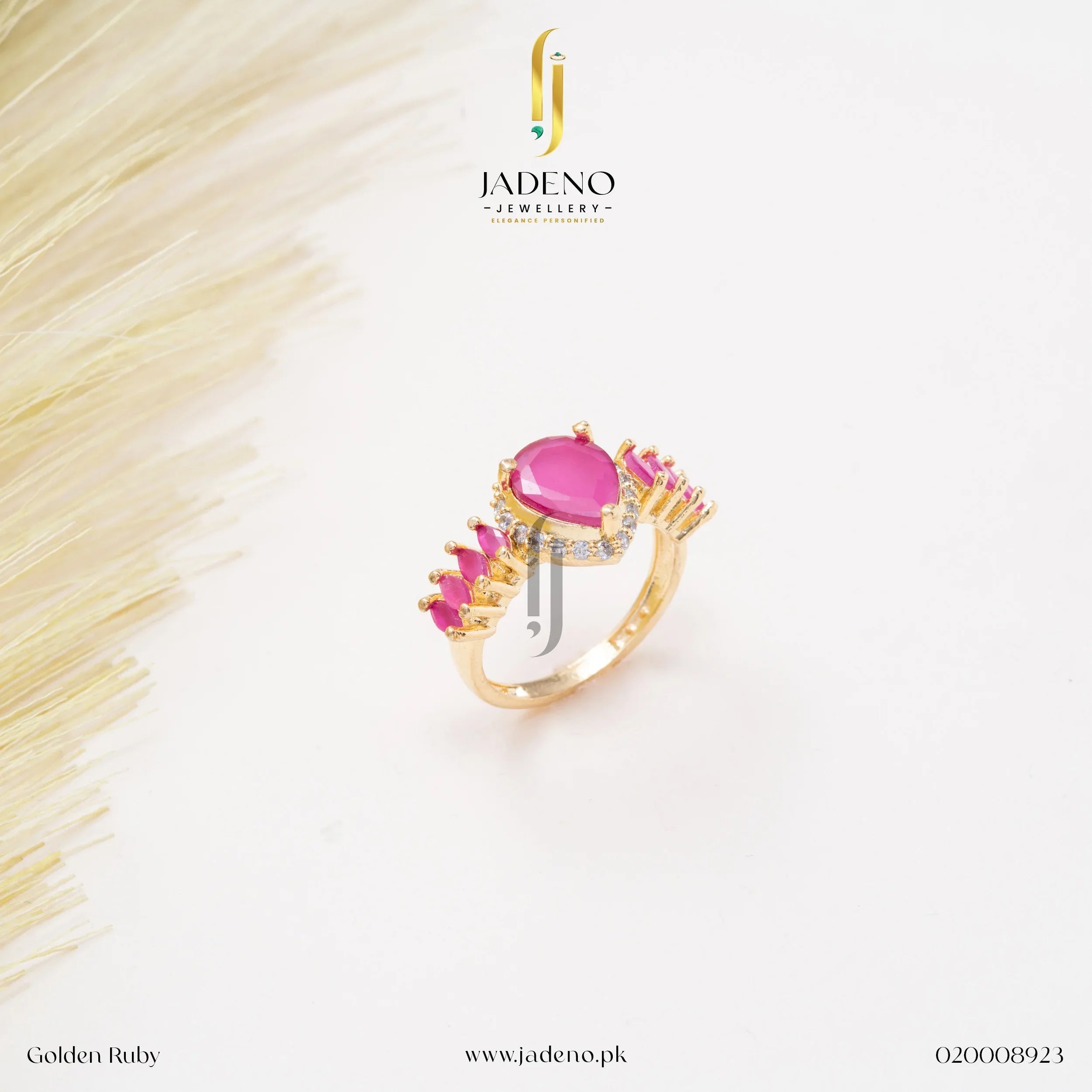 "Awesome American Diamond Zircon Ring - Jadeno"