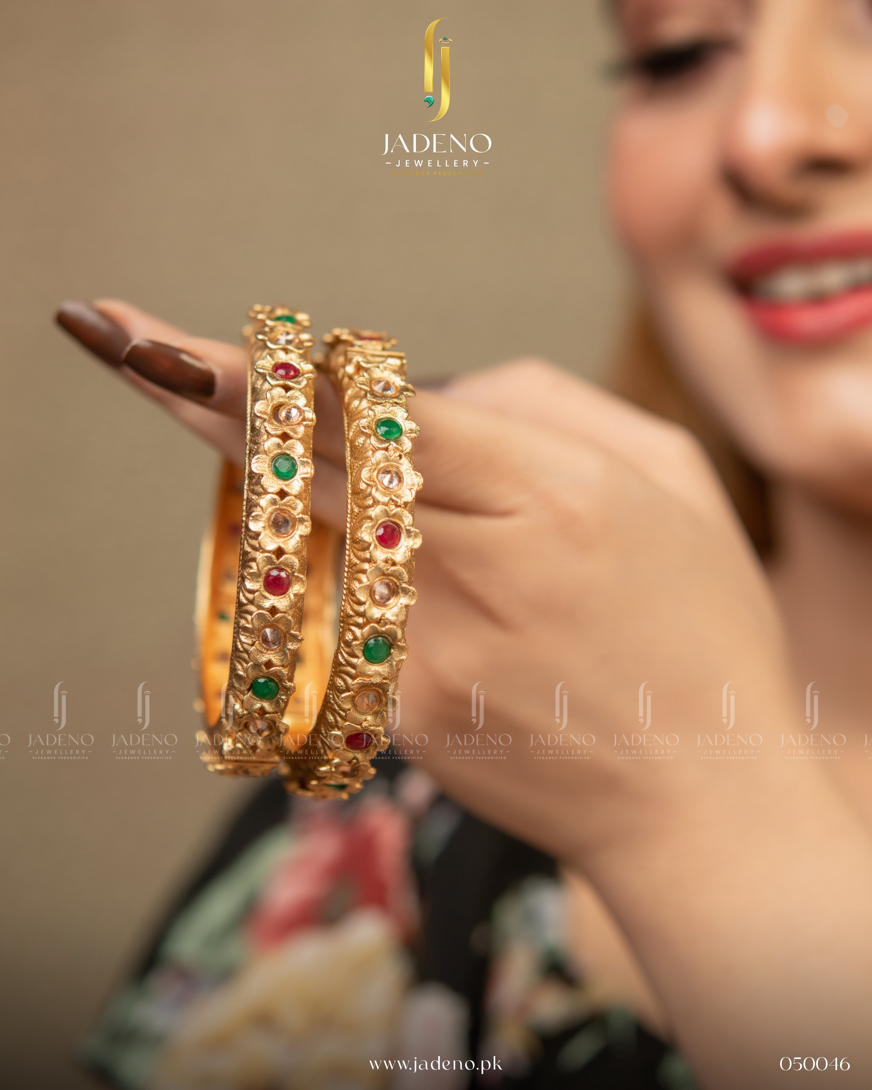 "Buy Imported Indian Solid Adjustable Bangles Online in Pakistan | Jadeno Jewellery"