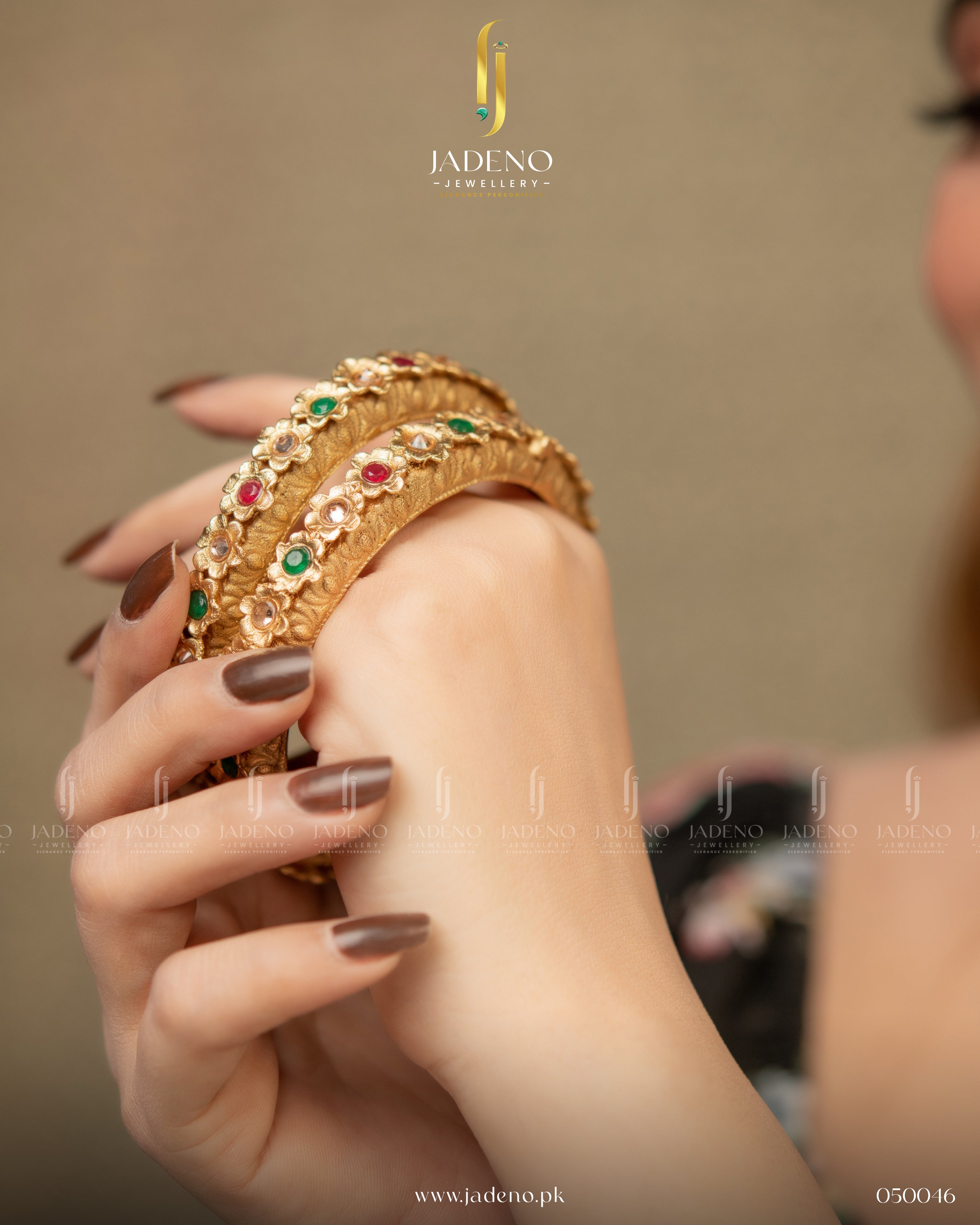 "Buy Imported Indian Solid Adjustable Bangles Online in Pakistan | Jadeno Jewellery"