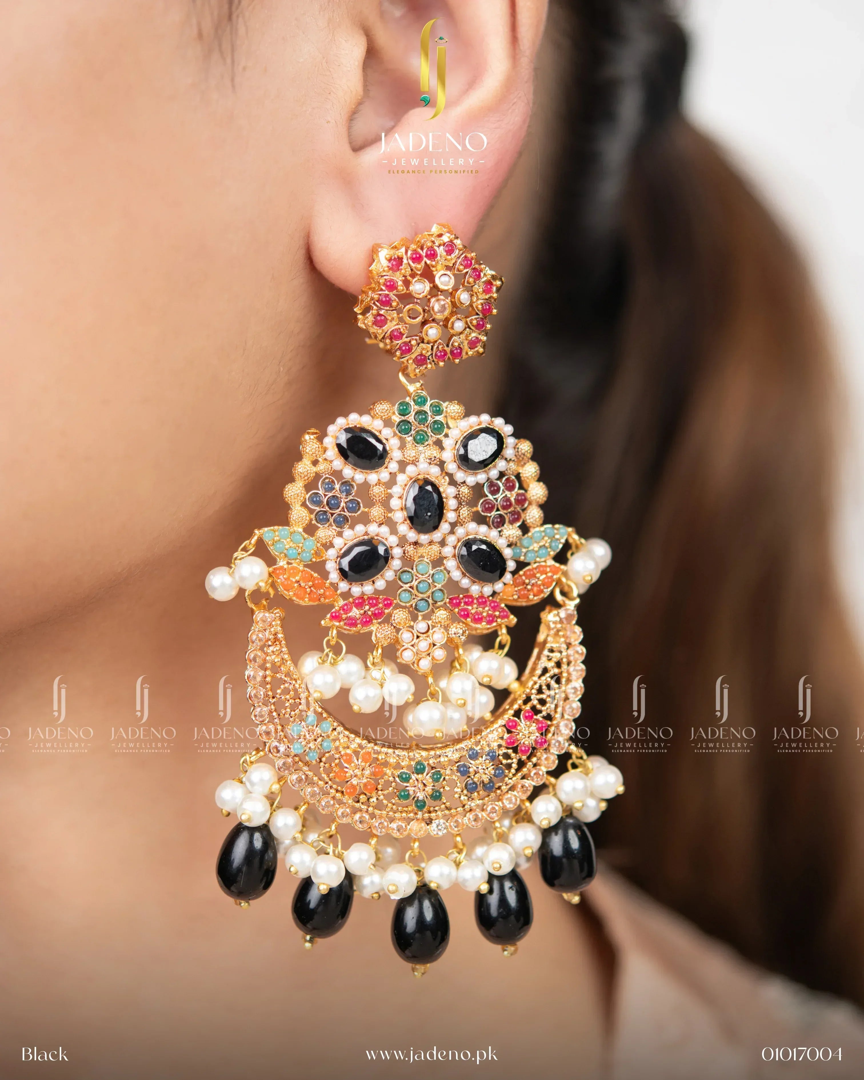 "Beautiful Manahee Earrings - Jadeno"