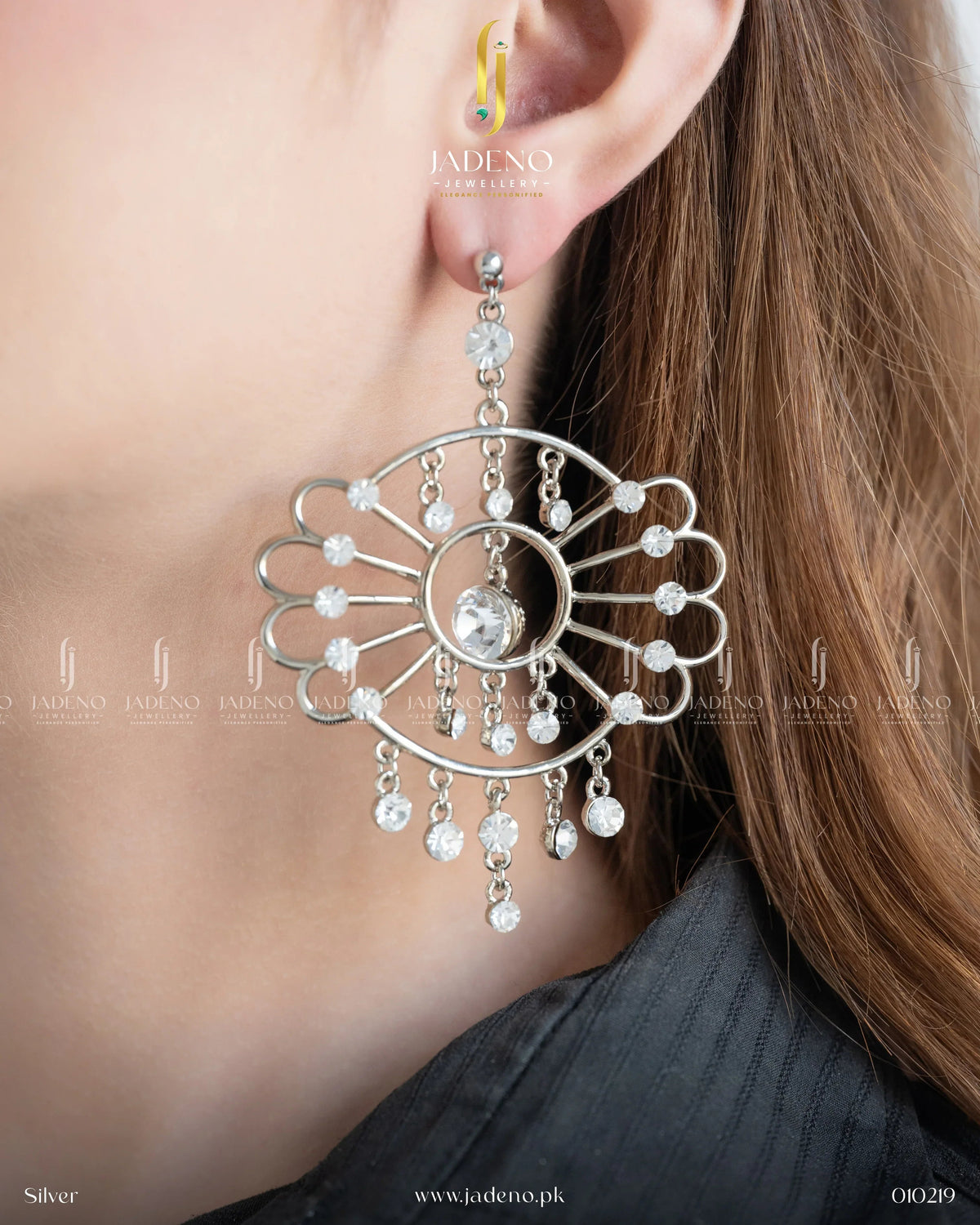 "Big Pamela Earrings - Jadeno"
