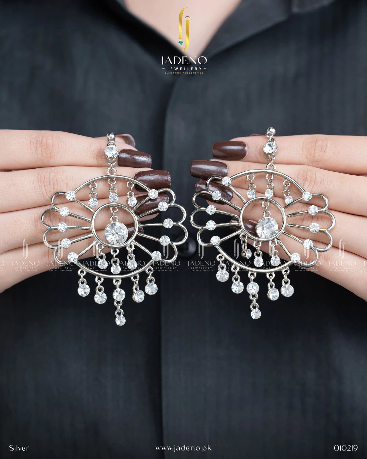 "Big Pamela Earrings - Jadeno"