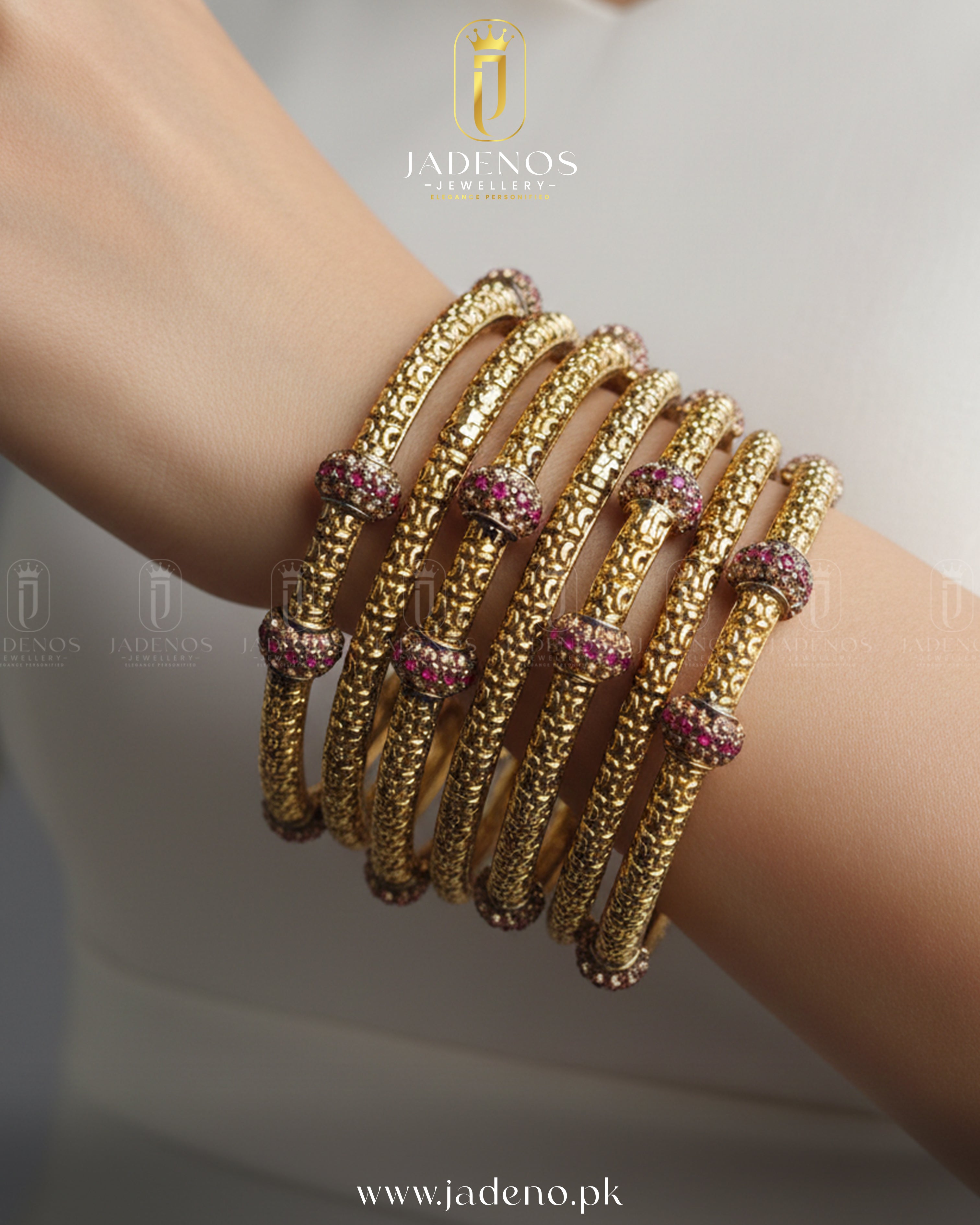 The Royal Luxe Dynasty Bangles