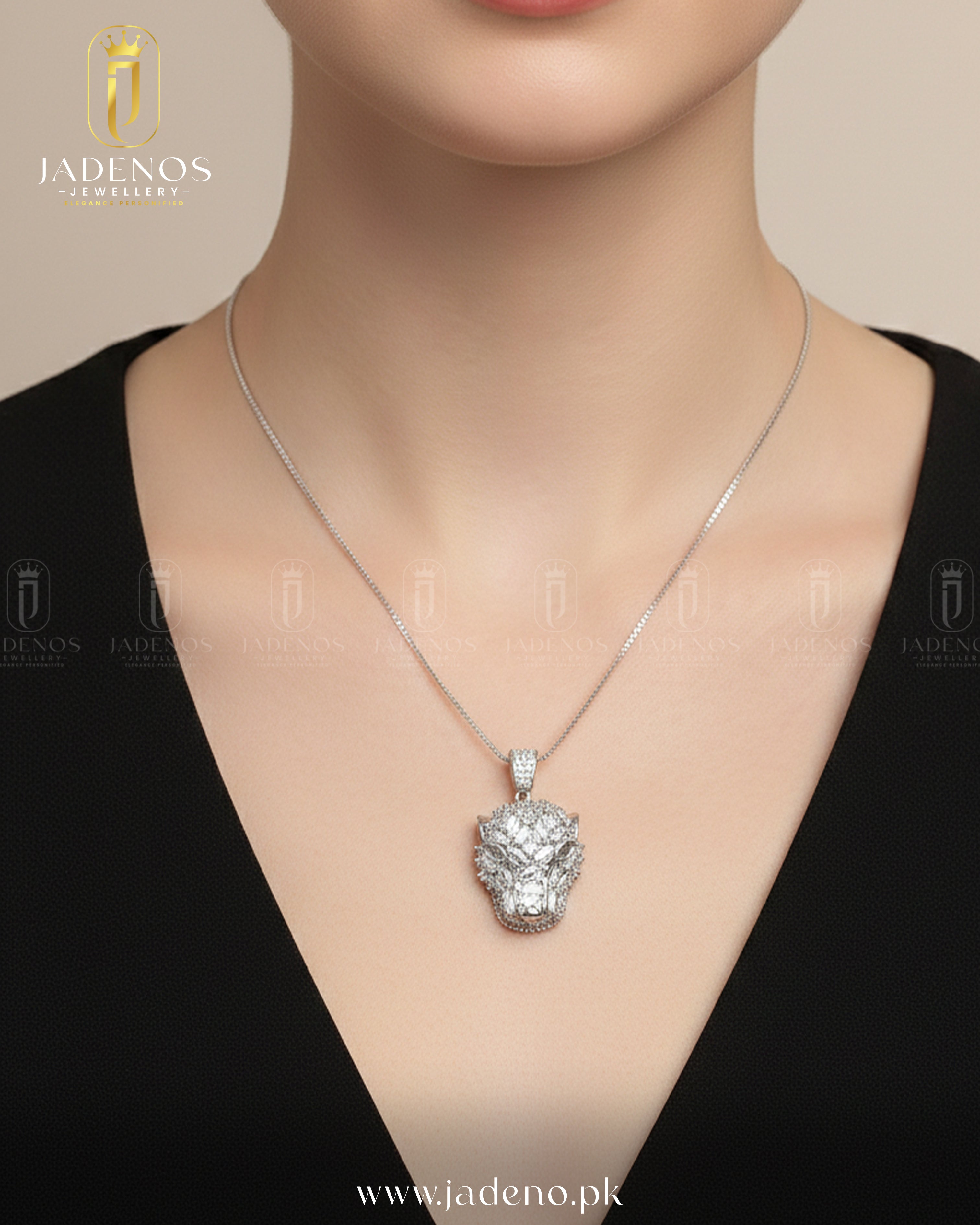 The Imperial Lioness Pendant Set