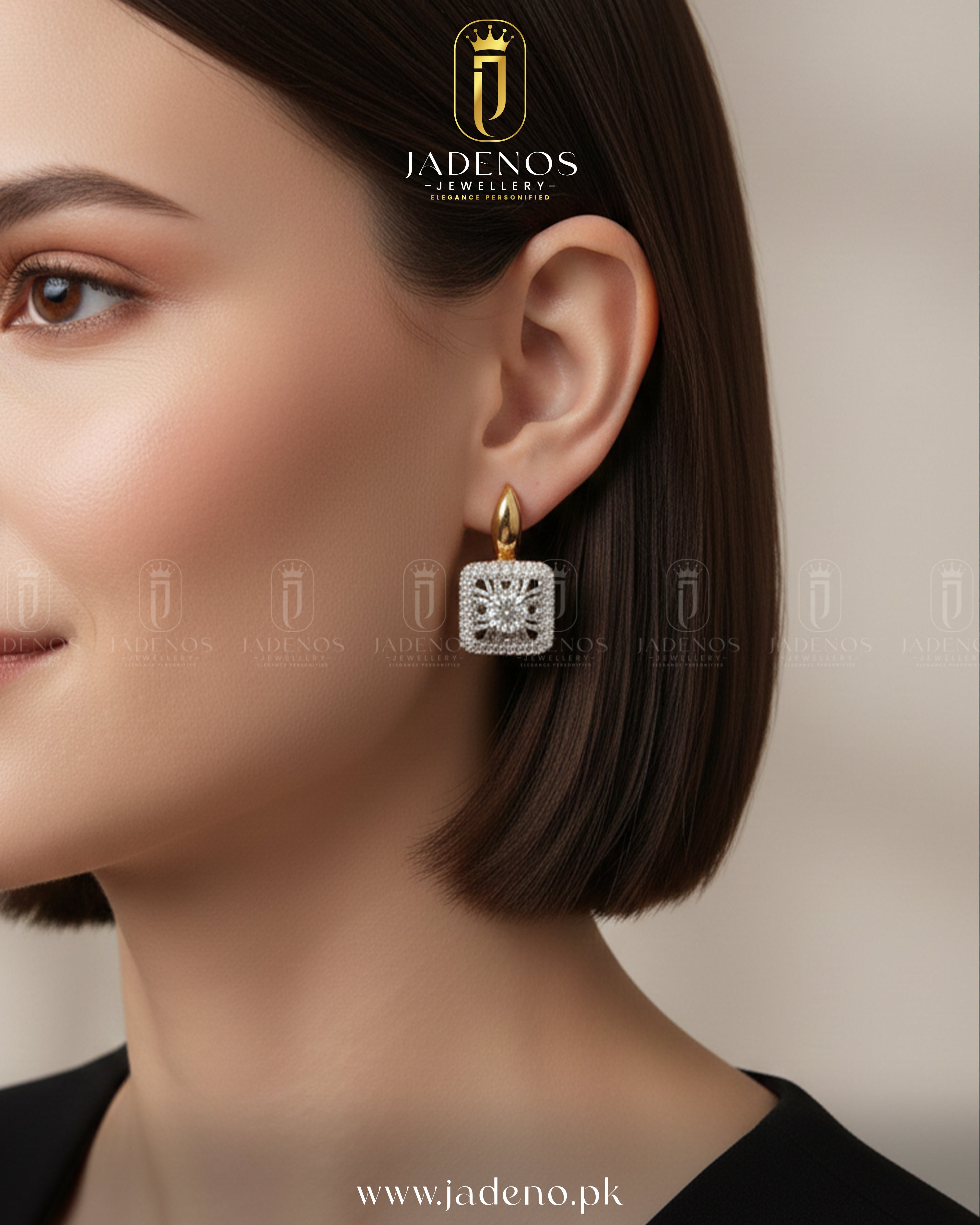 The ZIVA Gold Plated Combo Set with Adjustable Ring