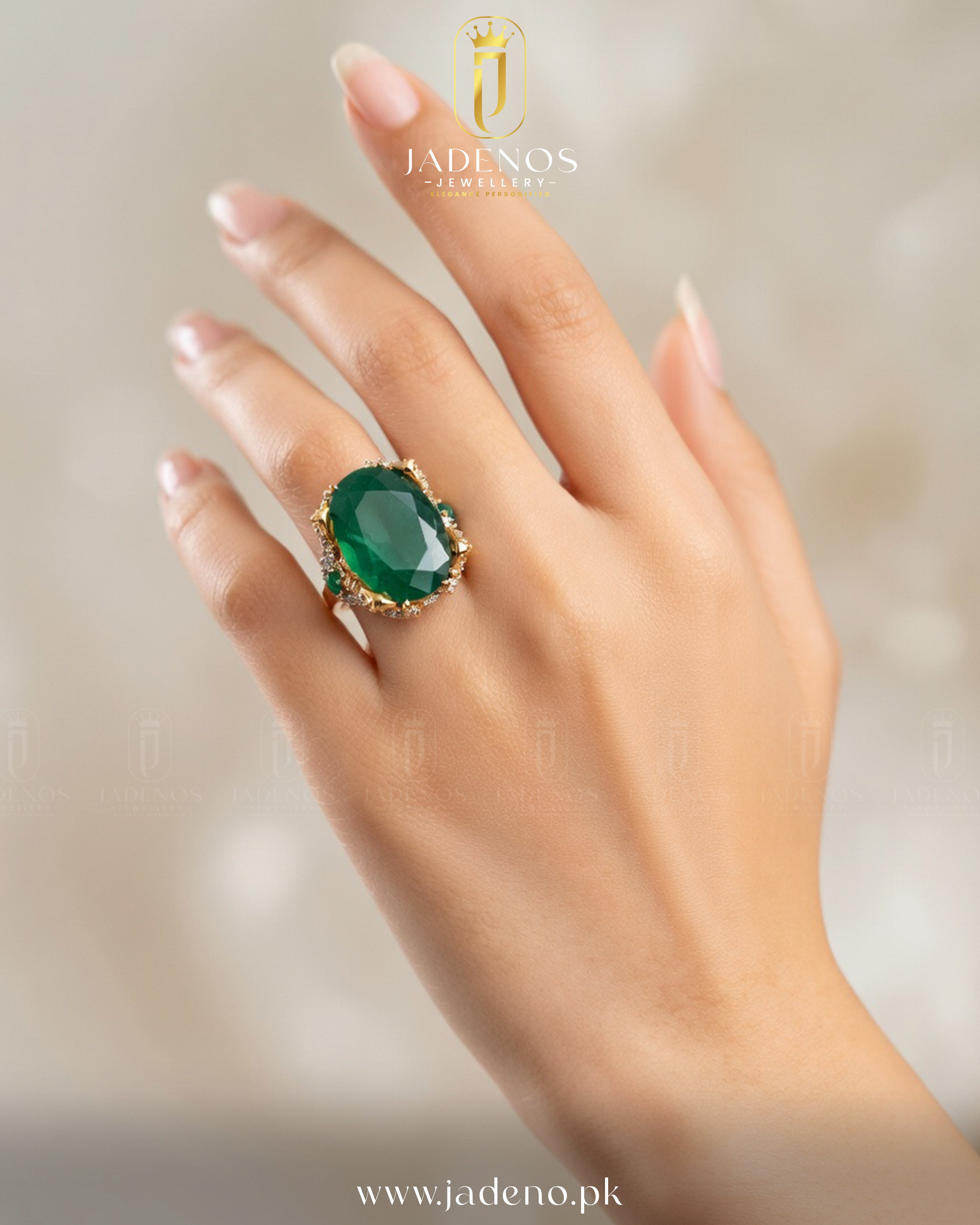 The Zaria's Statement Adjustable Ring