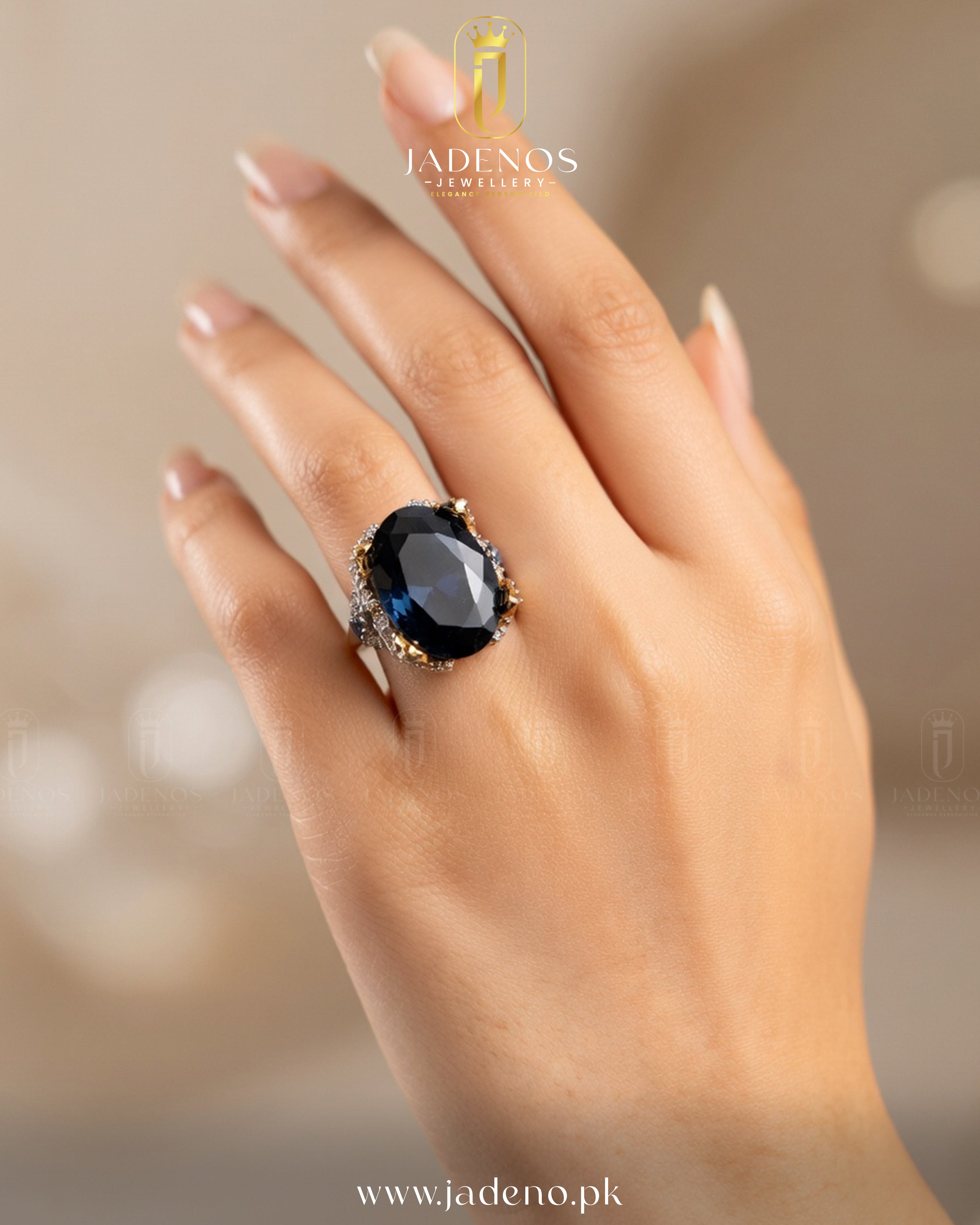 The Zaria's Statement Adjustable Ring