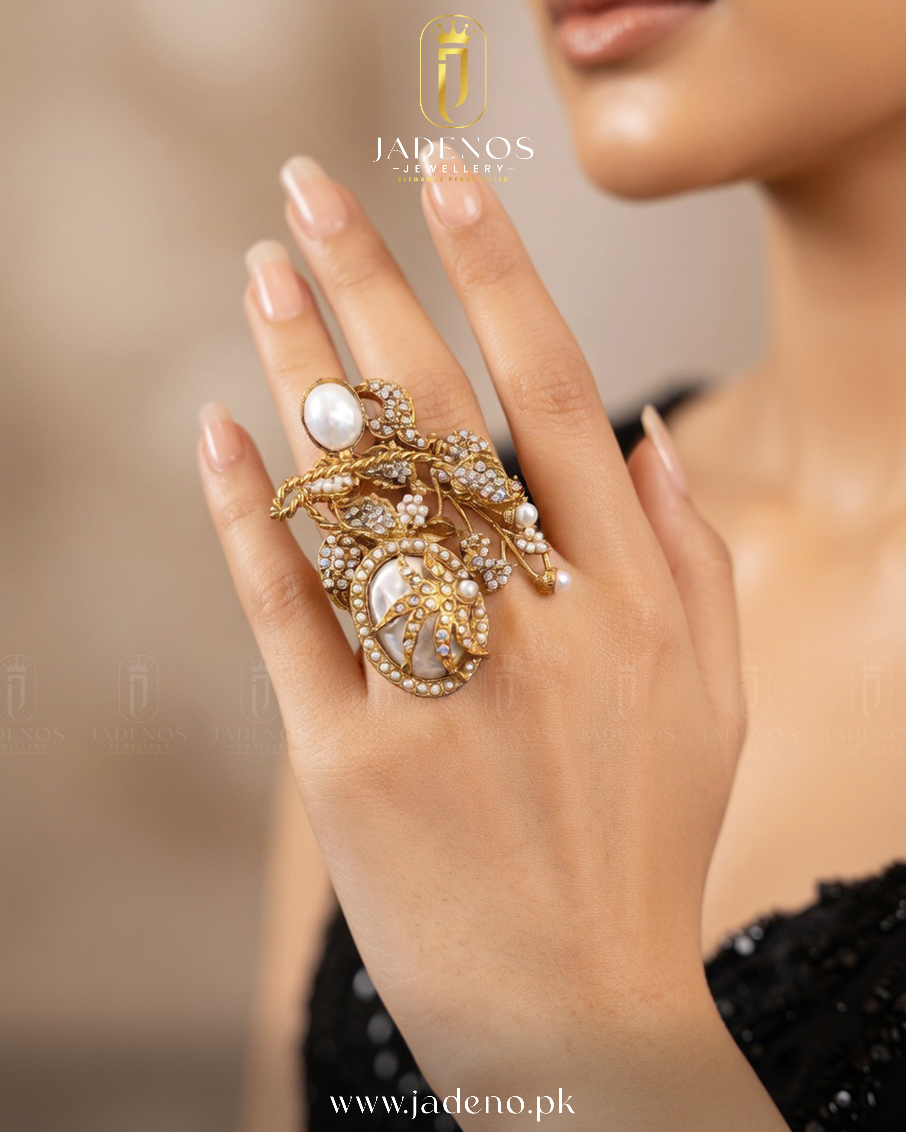 The Designer's Turkish Aura Adjustable Ring