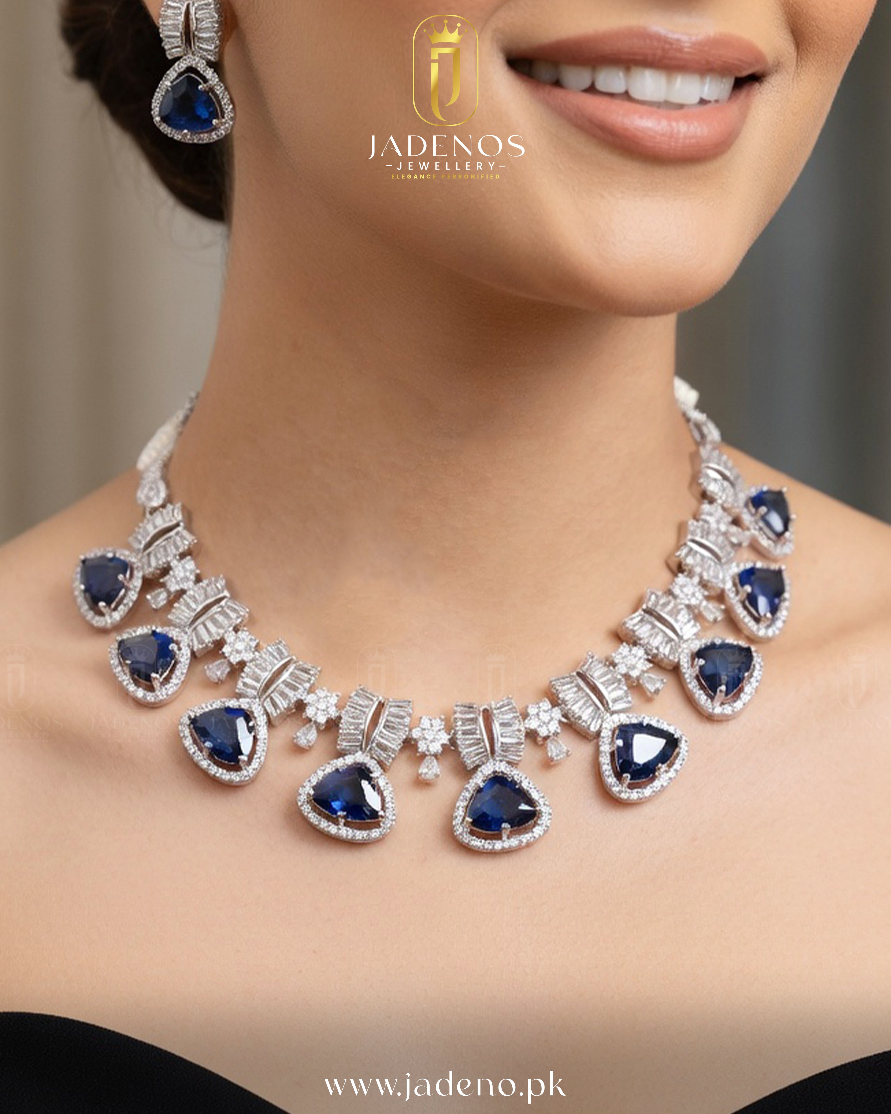 The American Diamond Aura Set with Tika