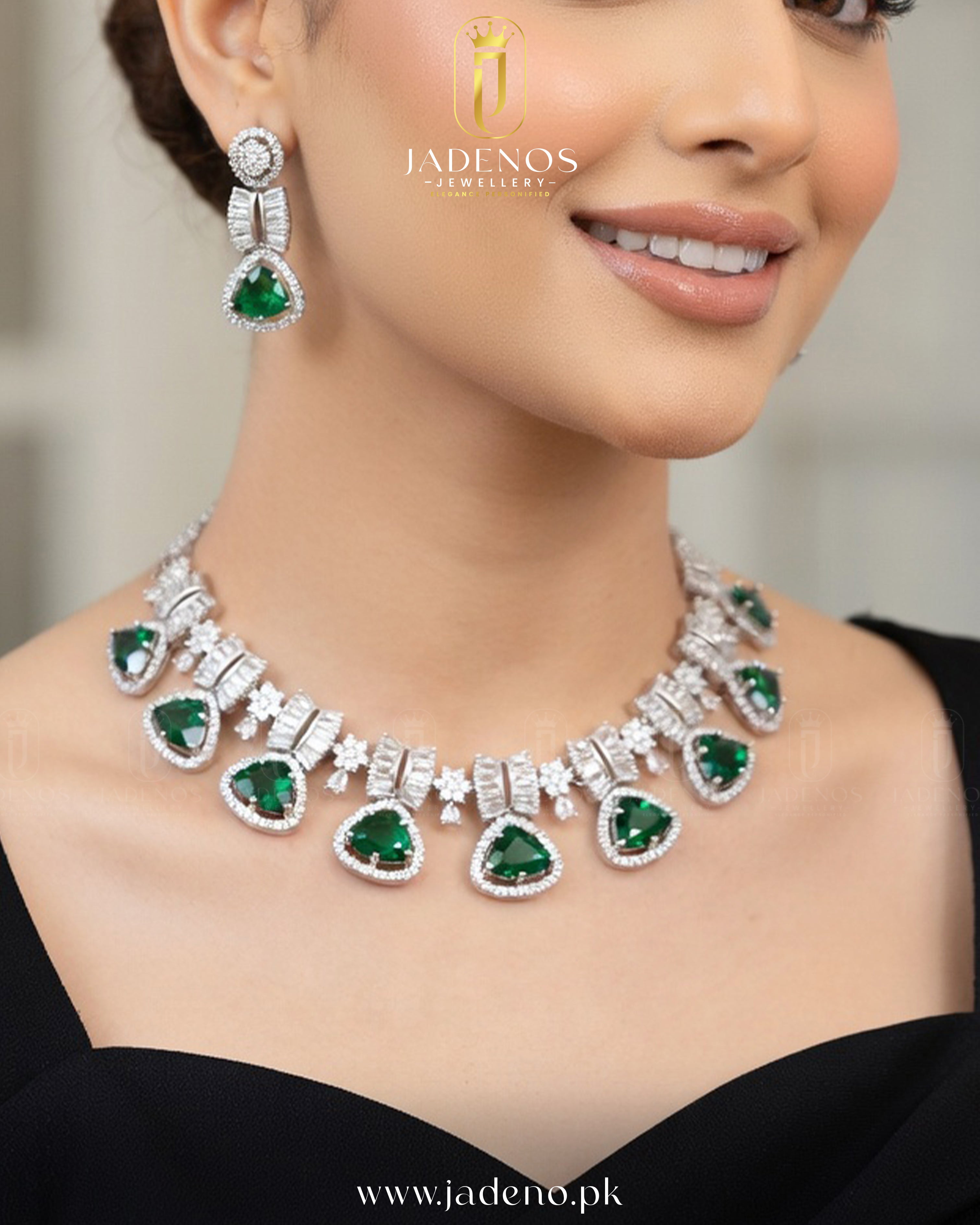 The American Diamond Aura Set with Tika