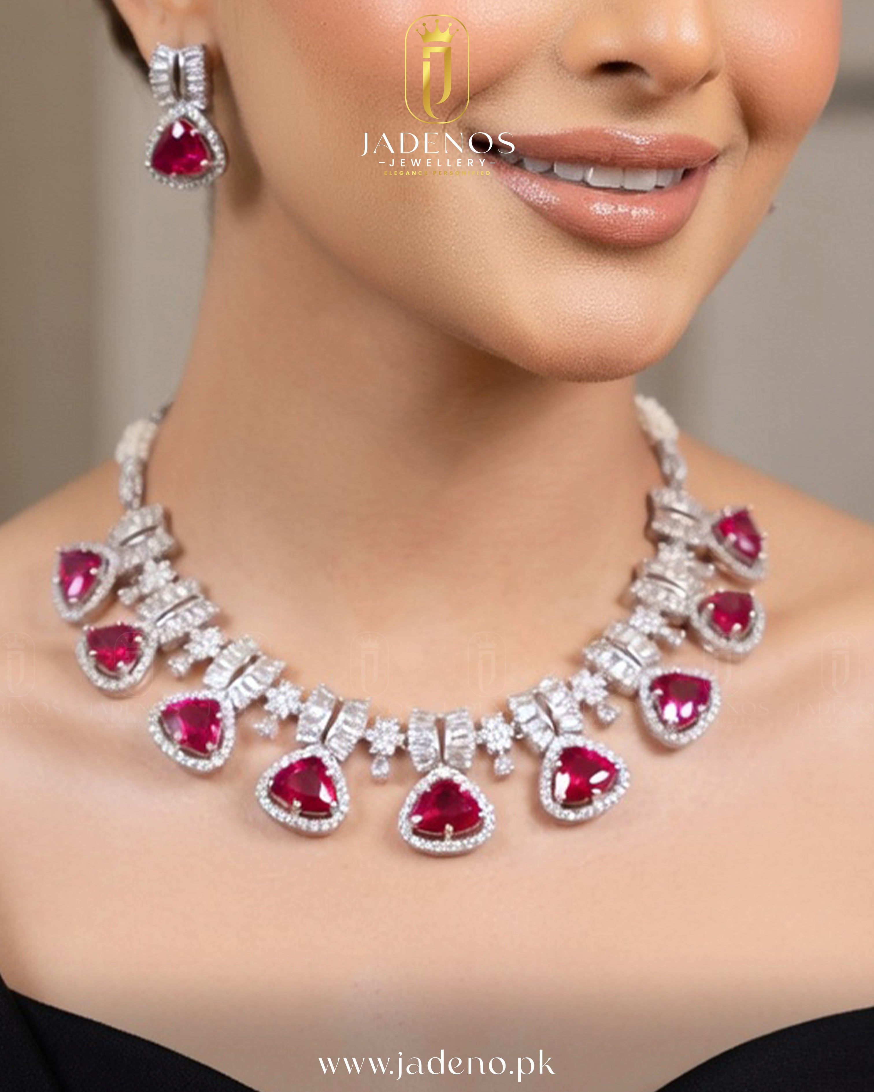 The American Diamond Aura Set with Tika