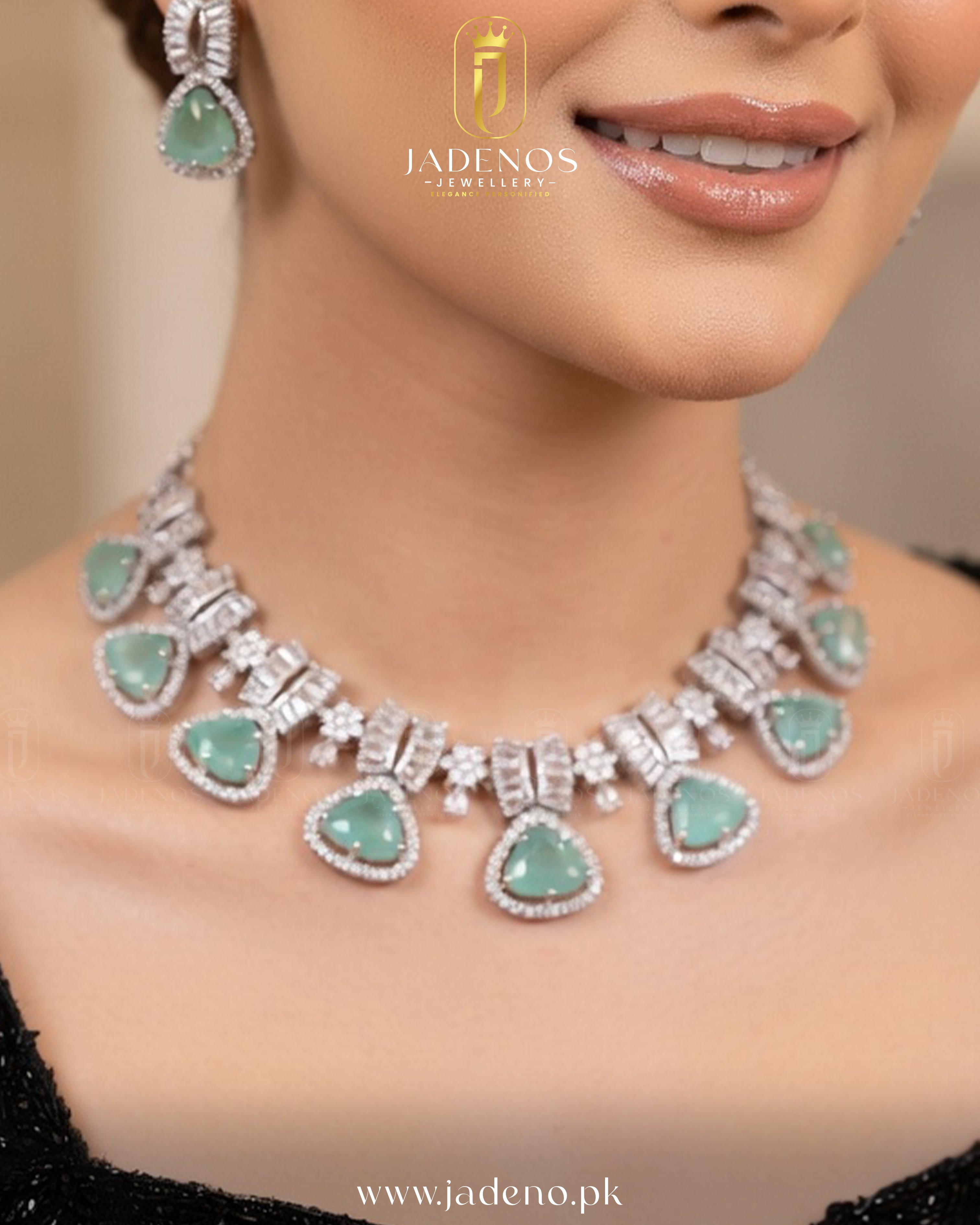 The American Diamond Aura Set with Tika