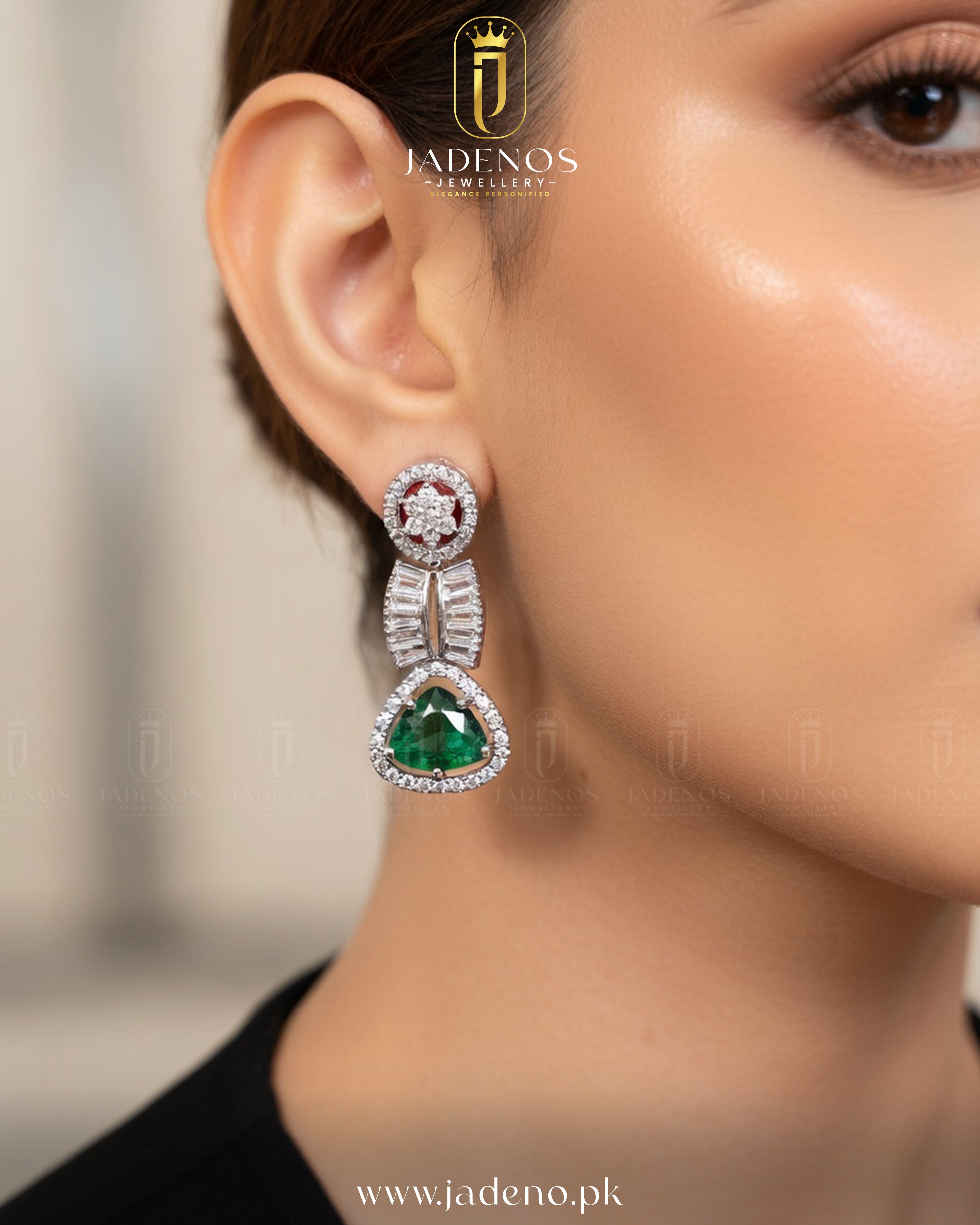 The American Diamond Aura Set with Tika
