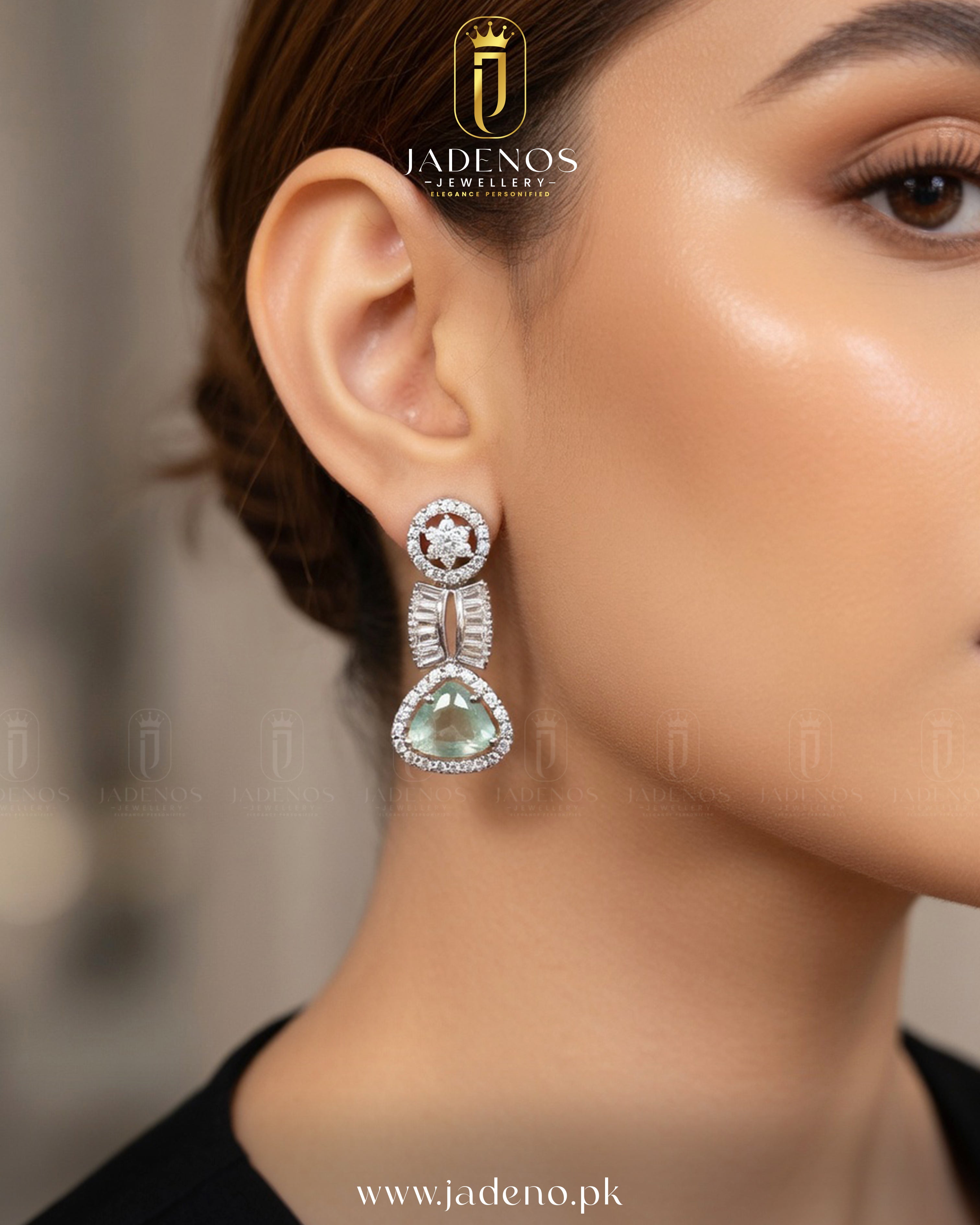 The American Diamond Aura Set with Tika