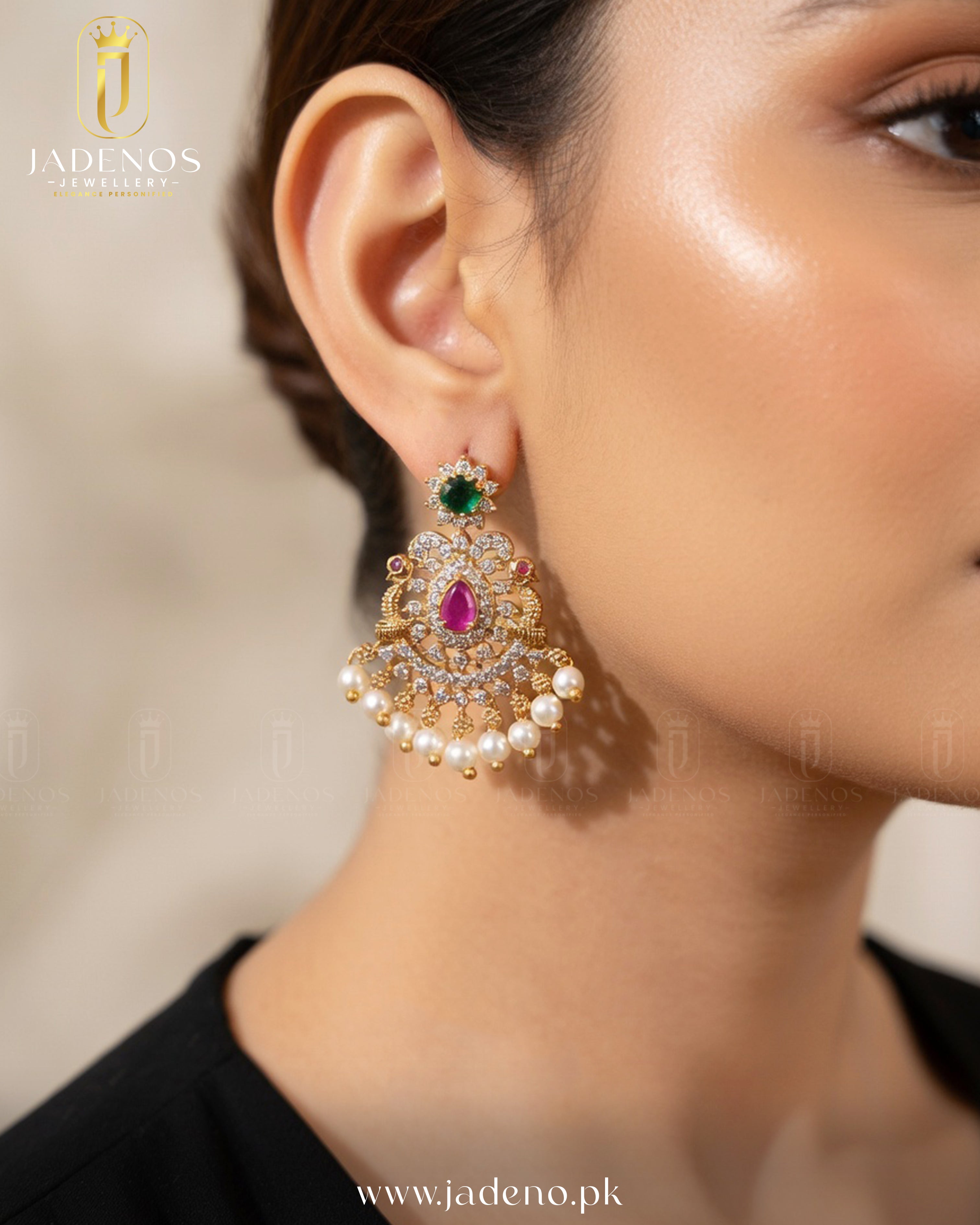 Pure Indian Gulnaar Heritage Two Layered Set