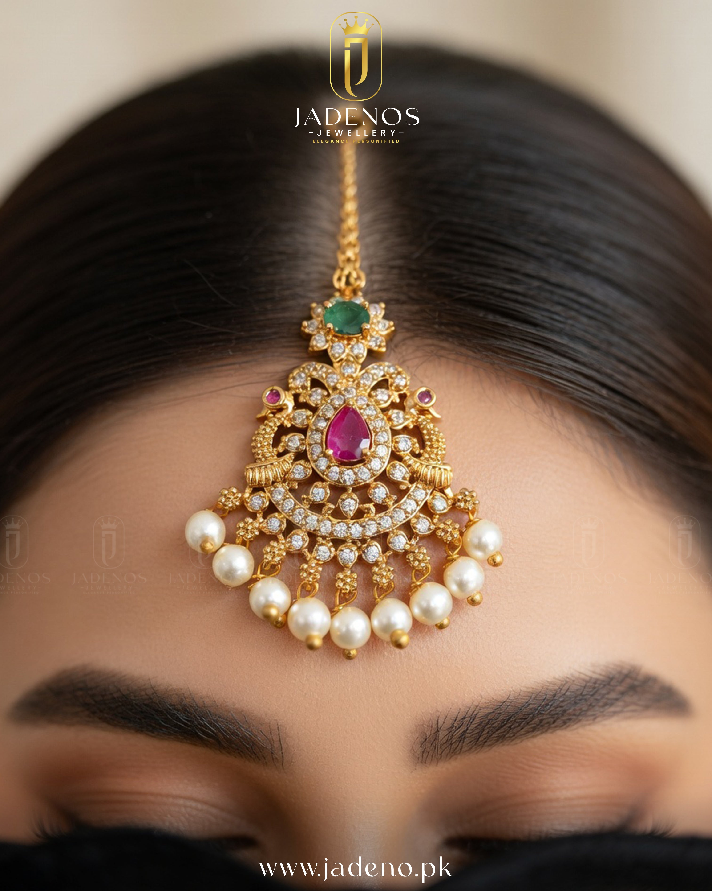 Pure Indian Gulnaar Heritage Two Layered Set