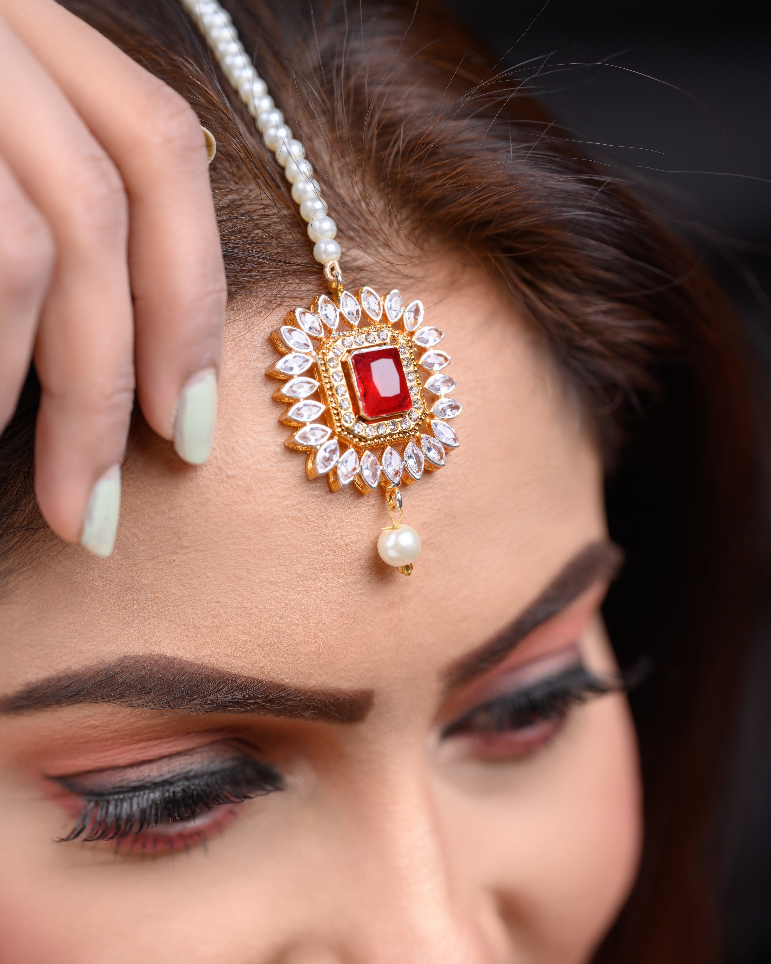 Classy Choker set with Mala and Tikka