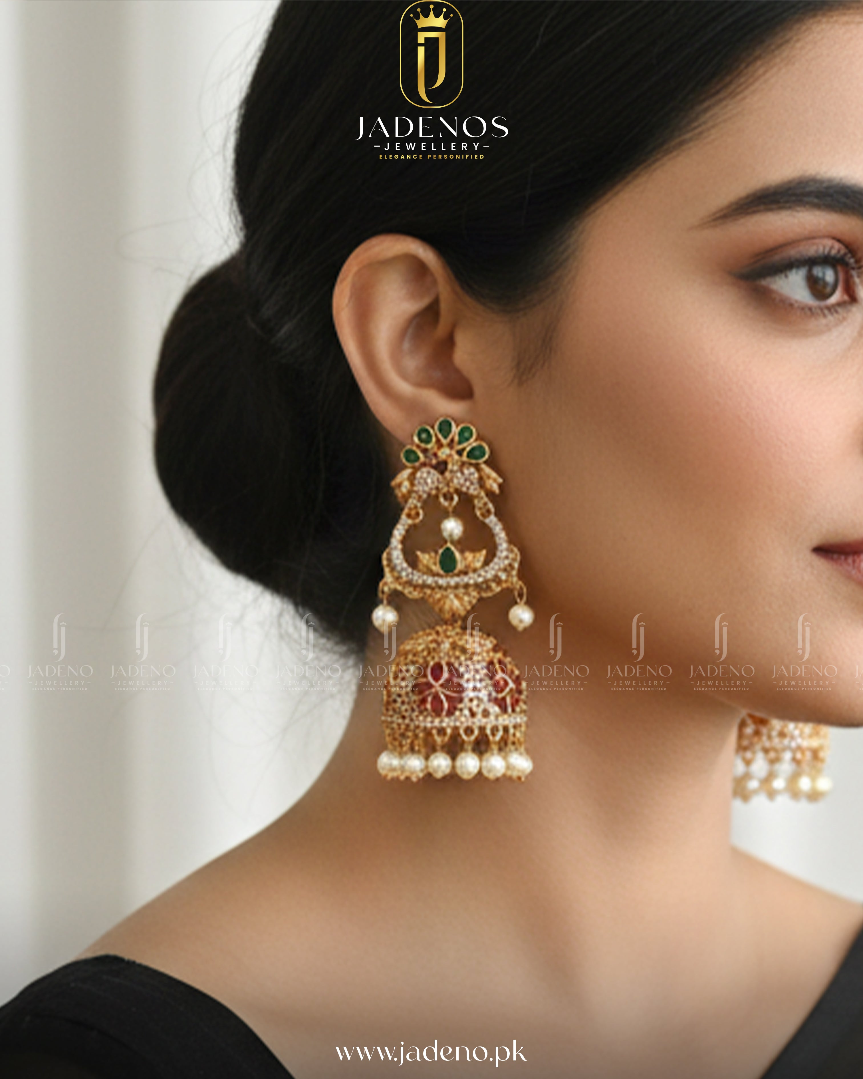 Premium Quality Noor-e-Hina Jhumkay