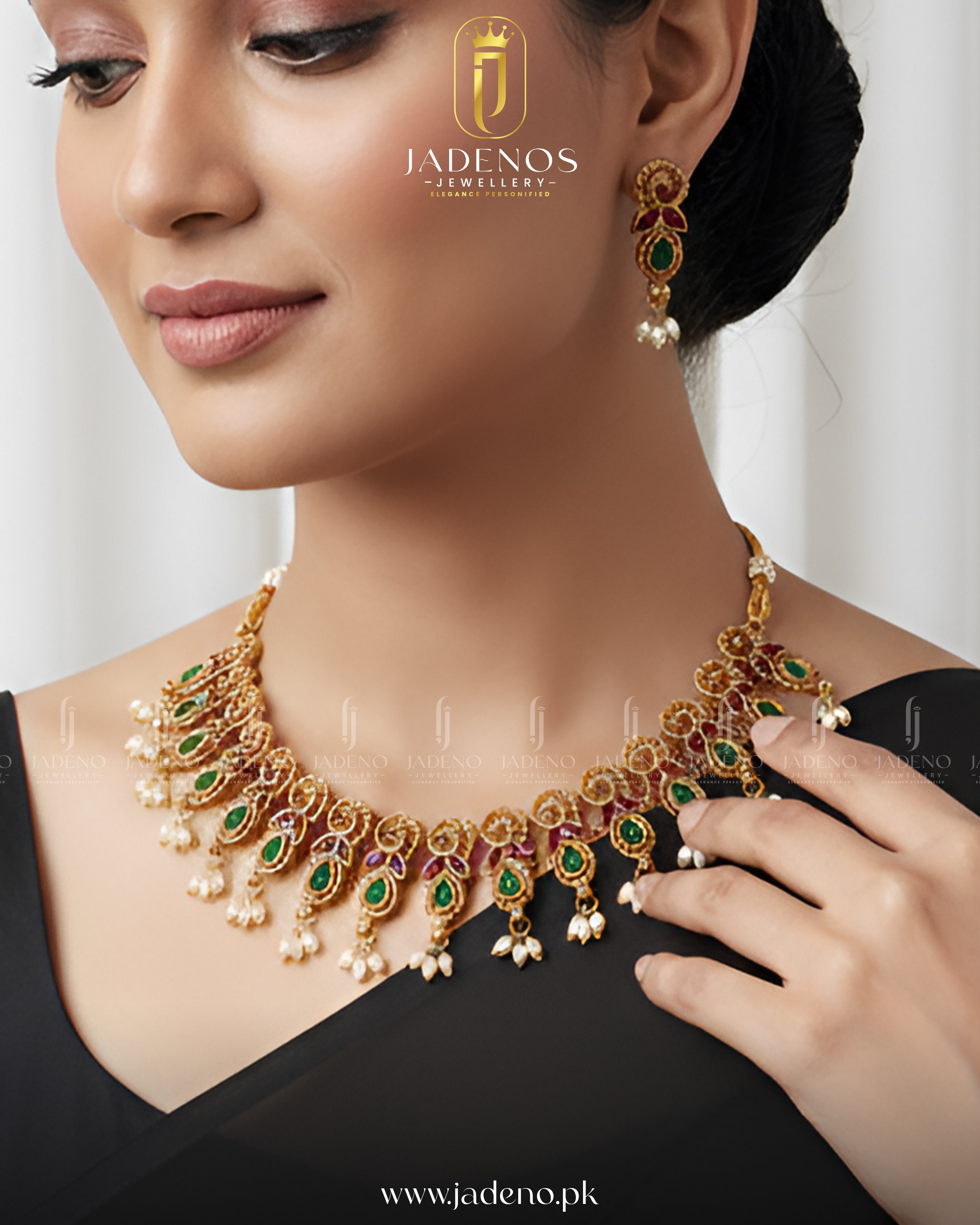 Zeenat-e- Ada Necklace Set