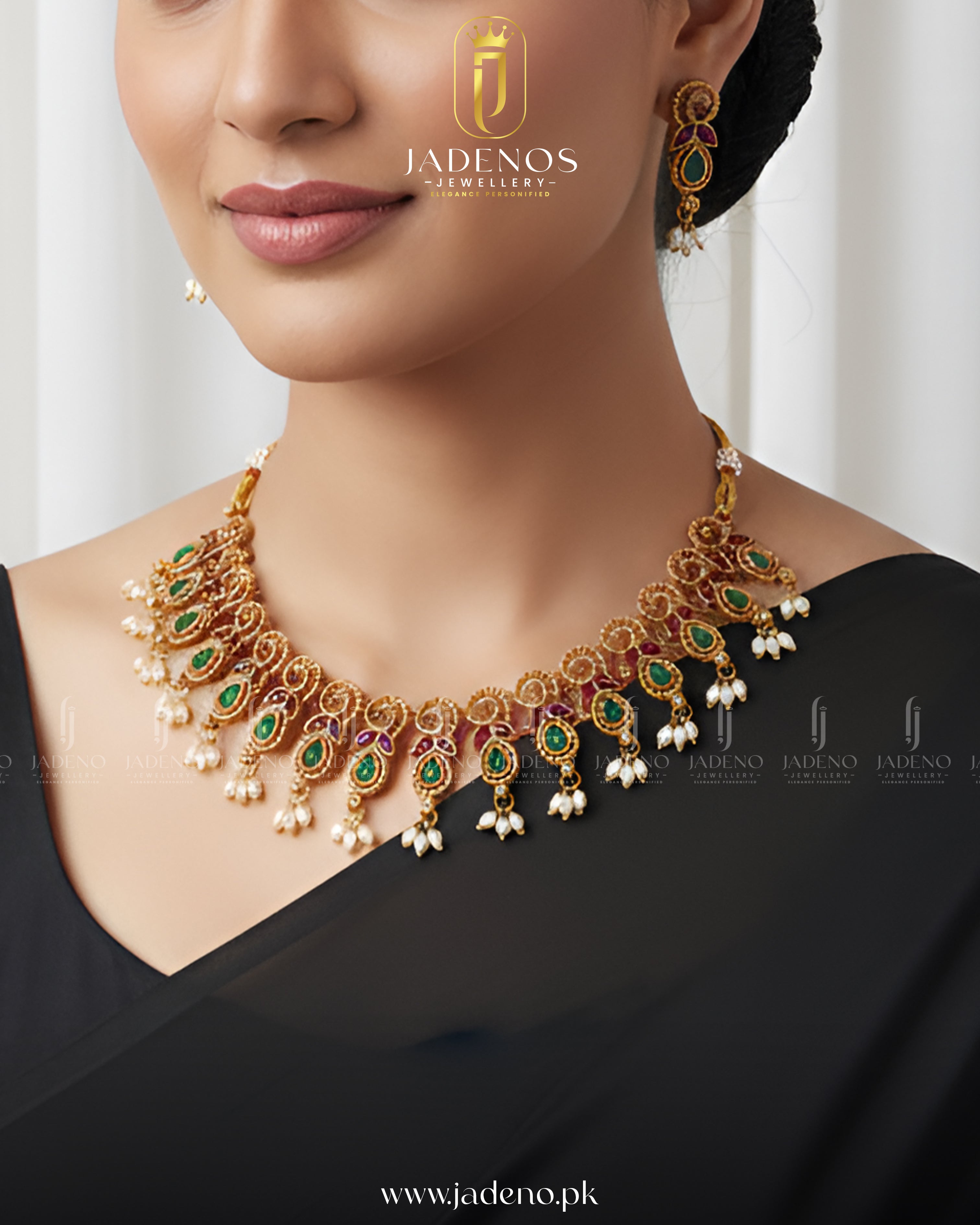 Zeenat-e- Ada Necklace Set