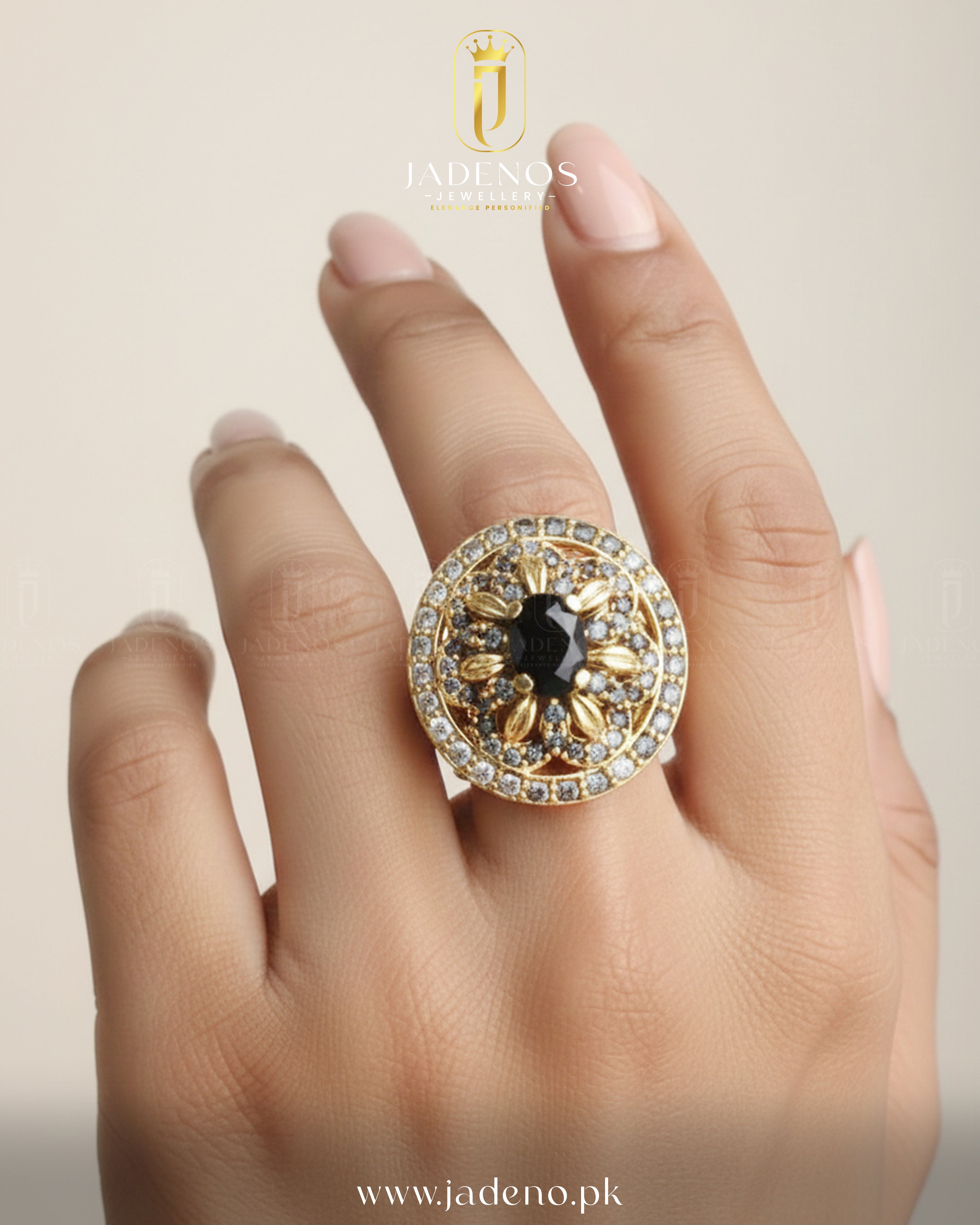 The Royal Aurelle Zirca Openable Ring