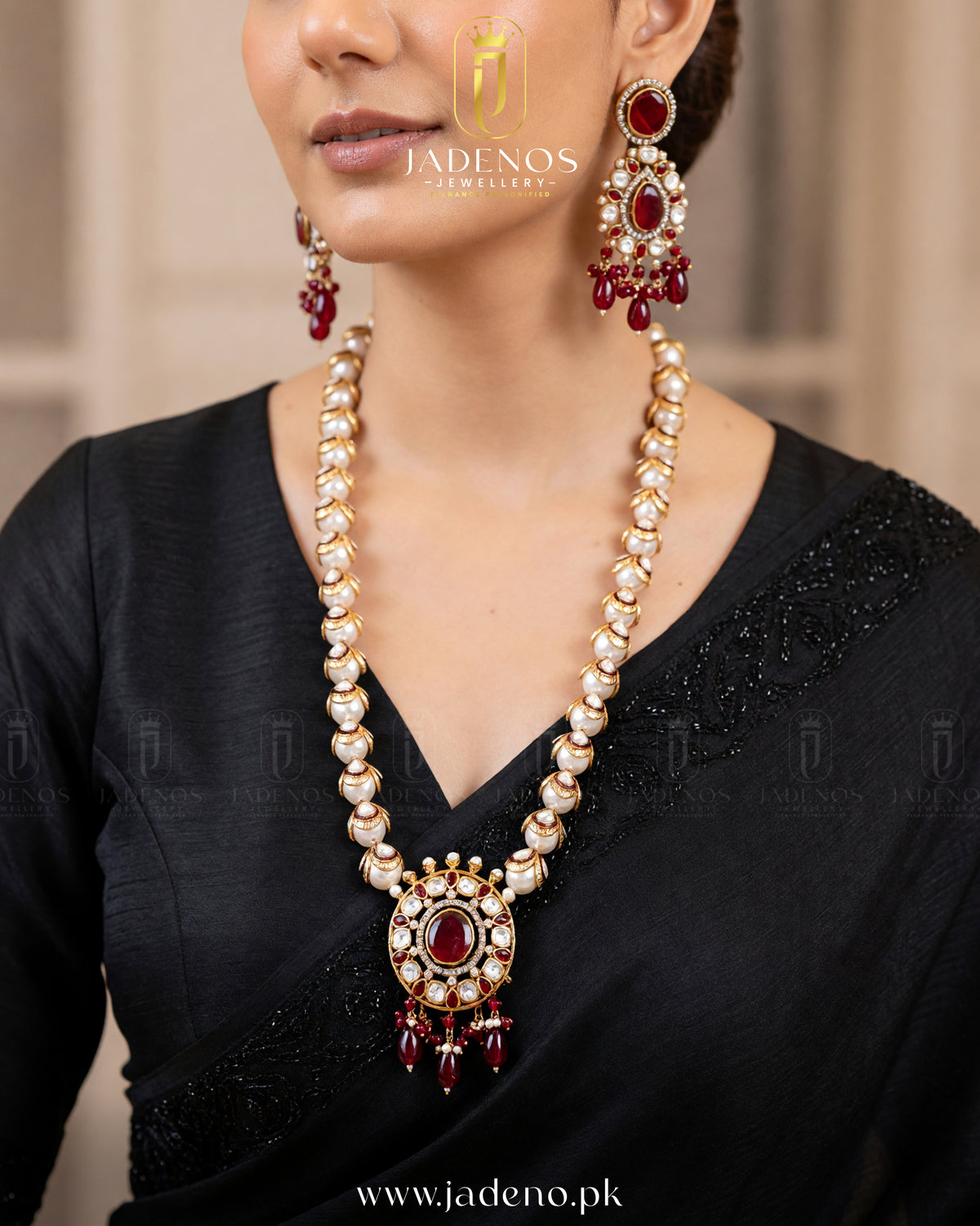 Designer's Crafted Shahkaar Maala Set