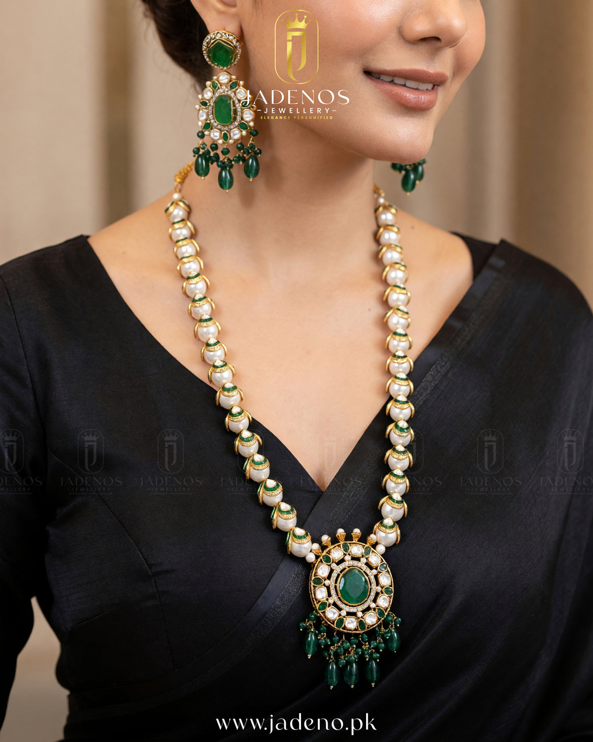 Designer's Crafted Shahkaar Maala Set