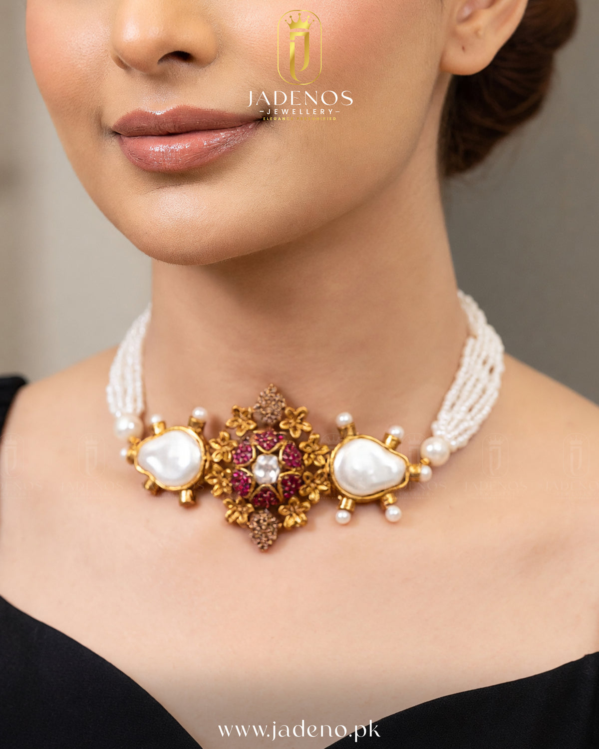 Turkish Zarfashan Choker Set