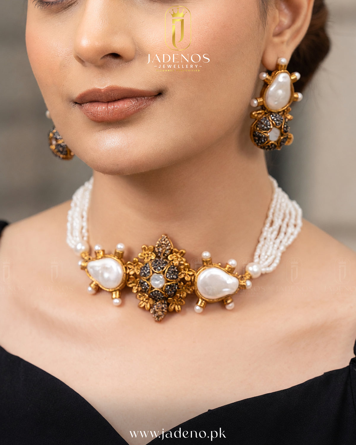 Turkish Zarfashan Choker Set