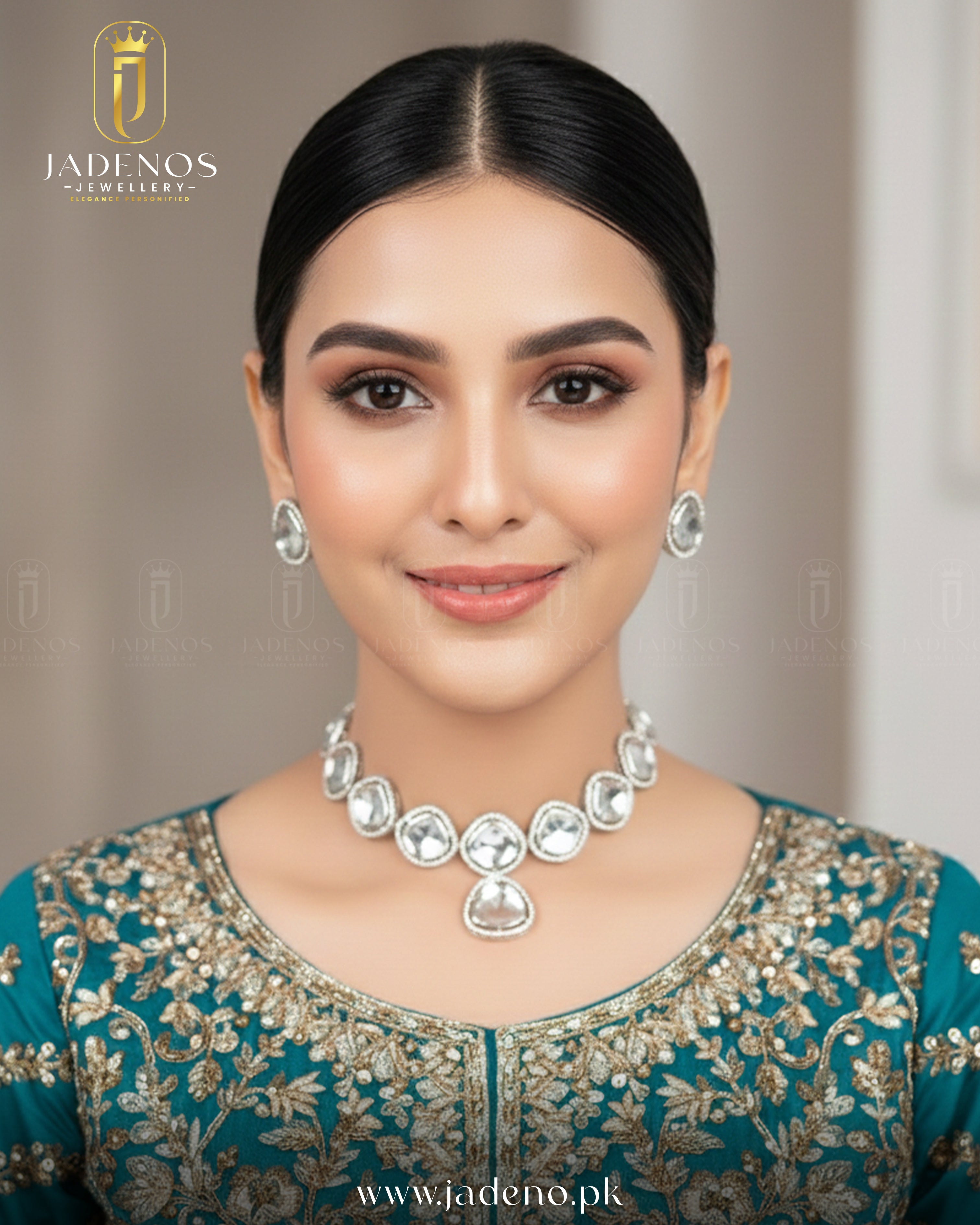 Pure Indian Velora Uncut Kundan Set