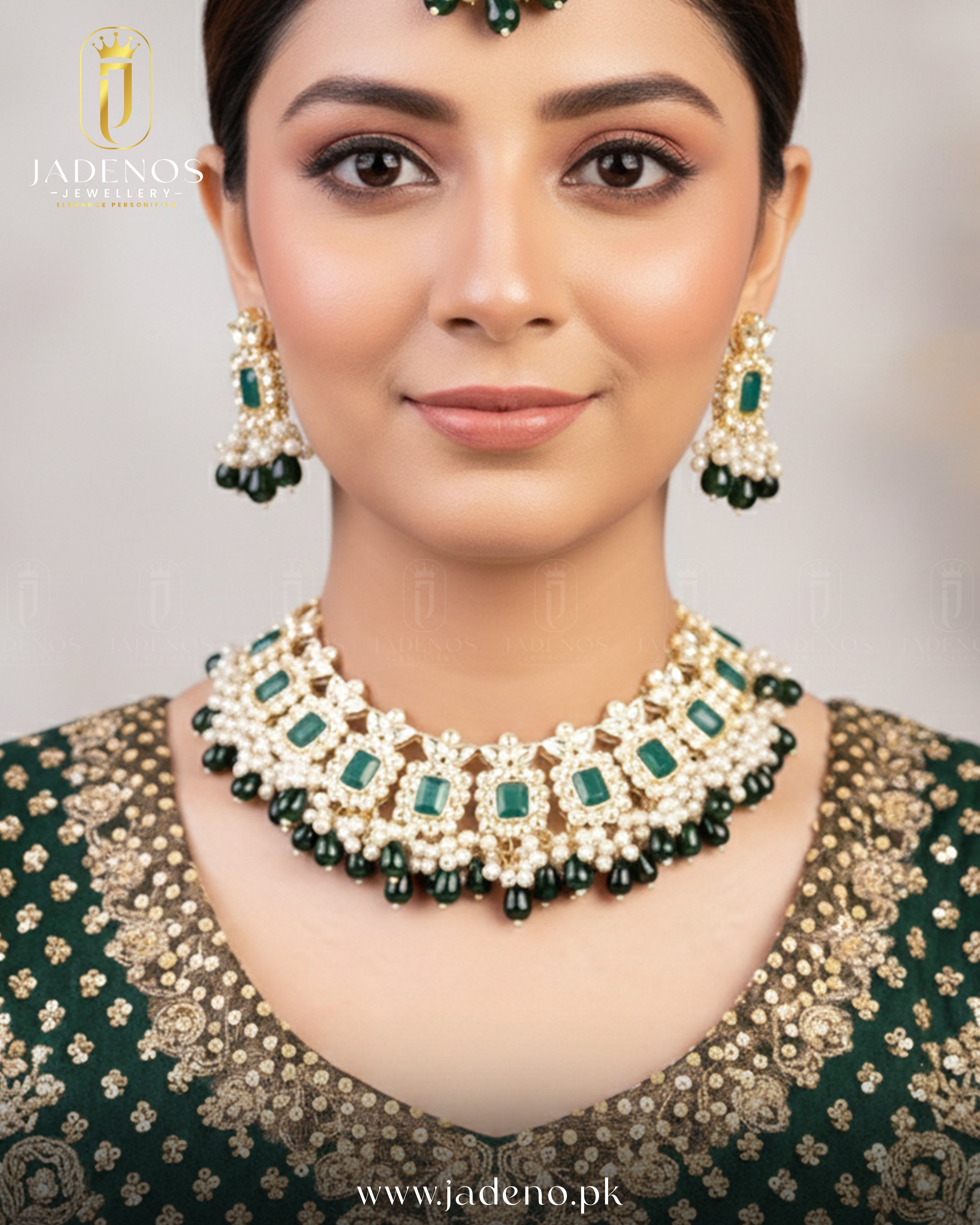 Jadeno's Sultana Edit Choker Set with Tika