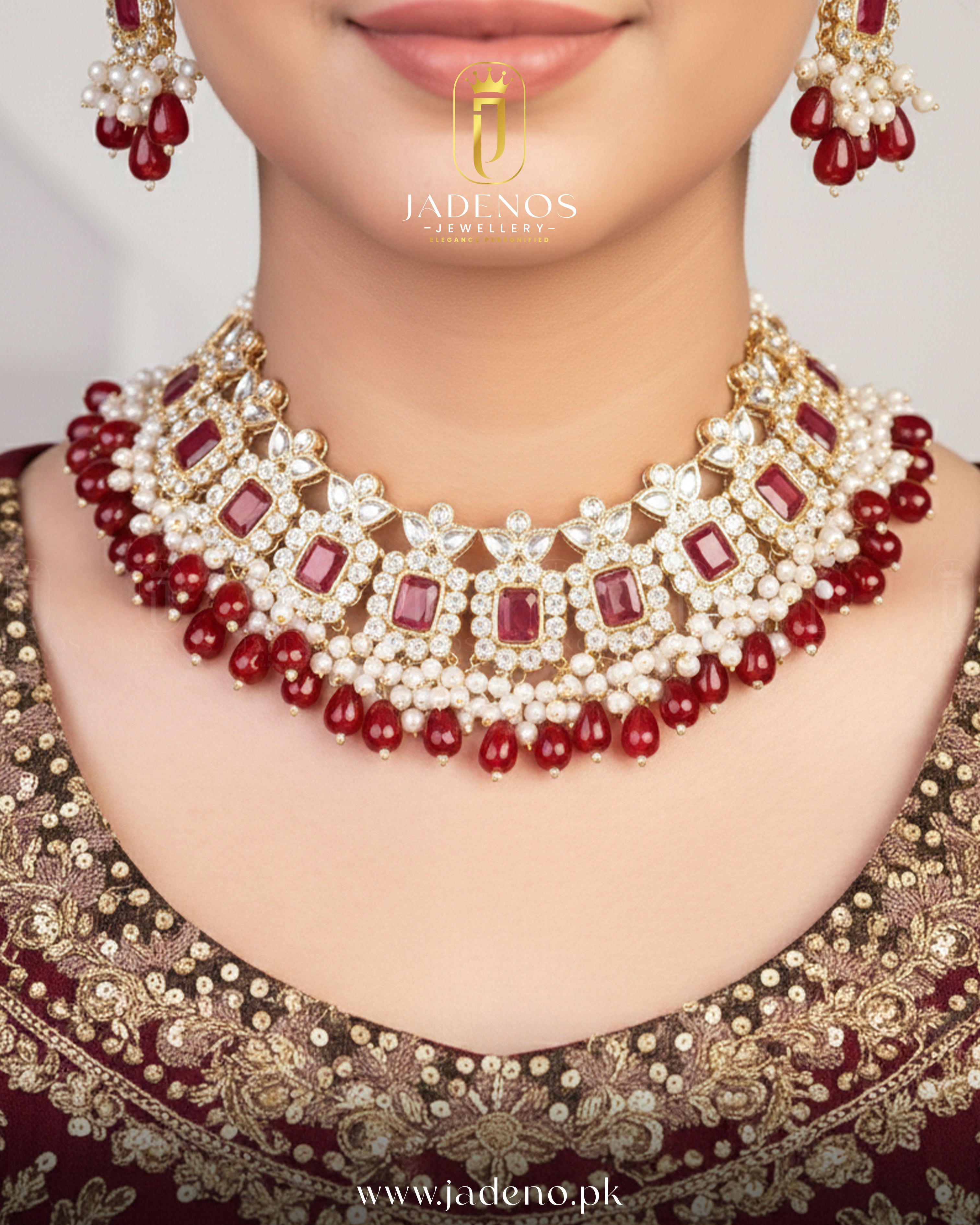 Jadeno's Sultana Edit Choker Set with Tika