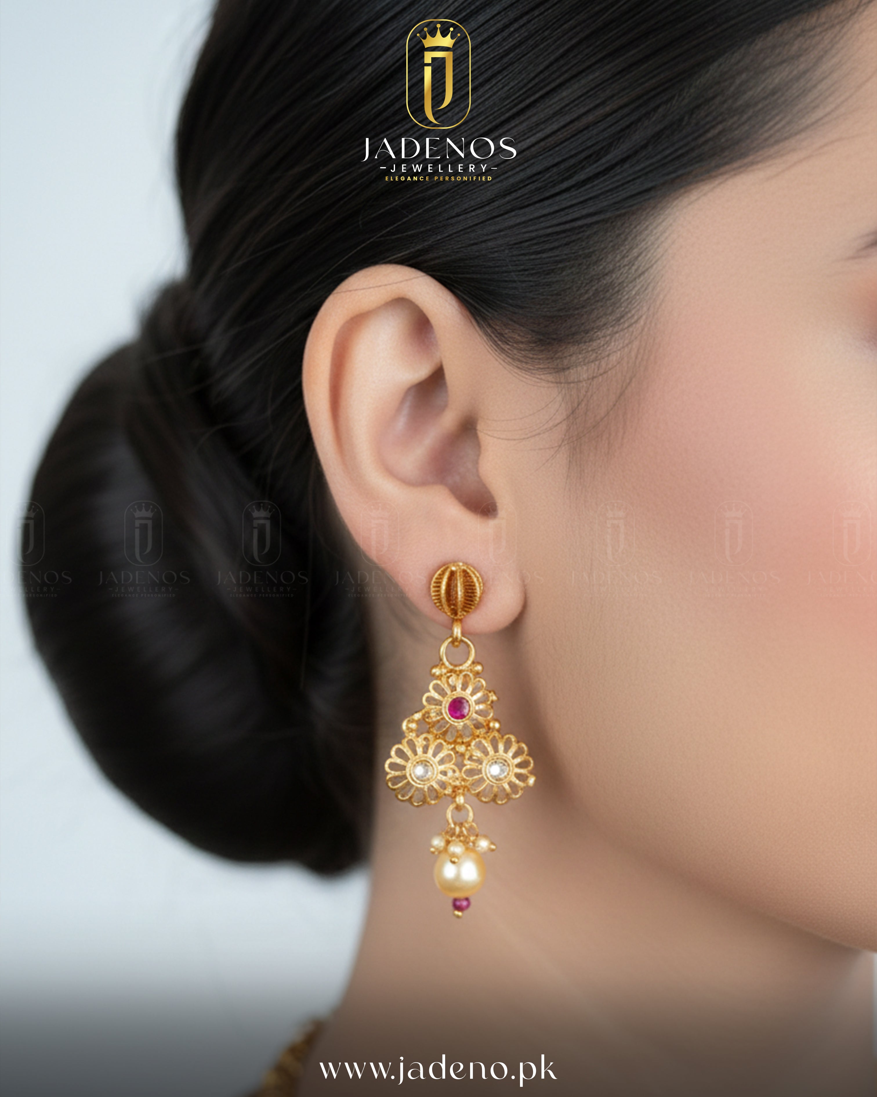 South Indian Elara Luxe Necklace Set