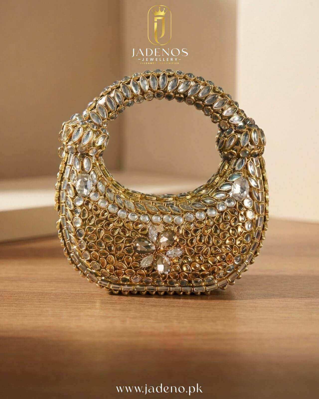 The Glided Empress Clutch