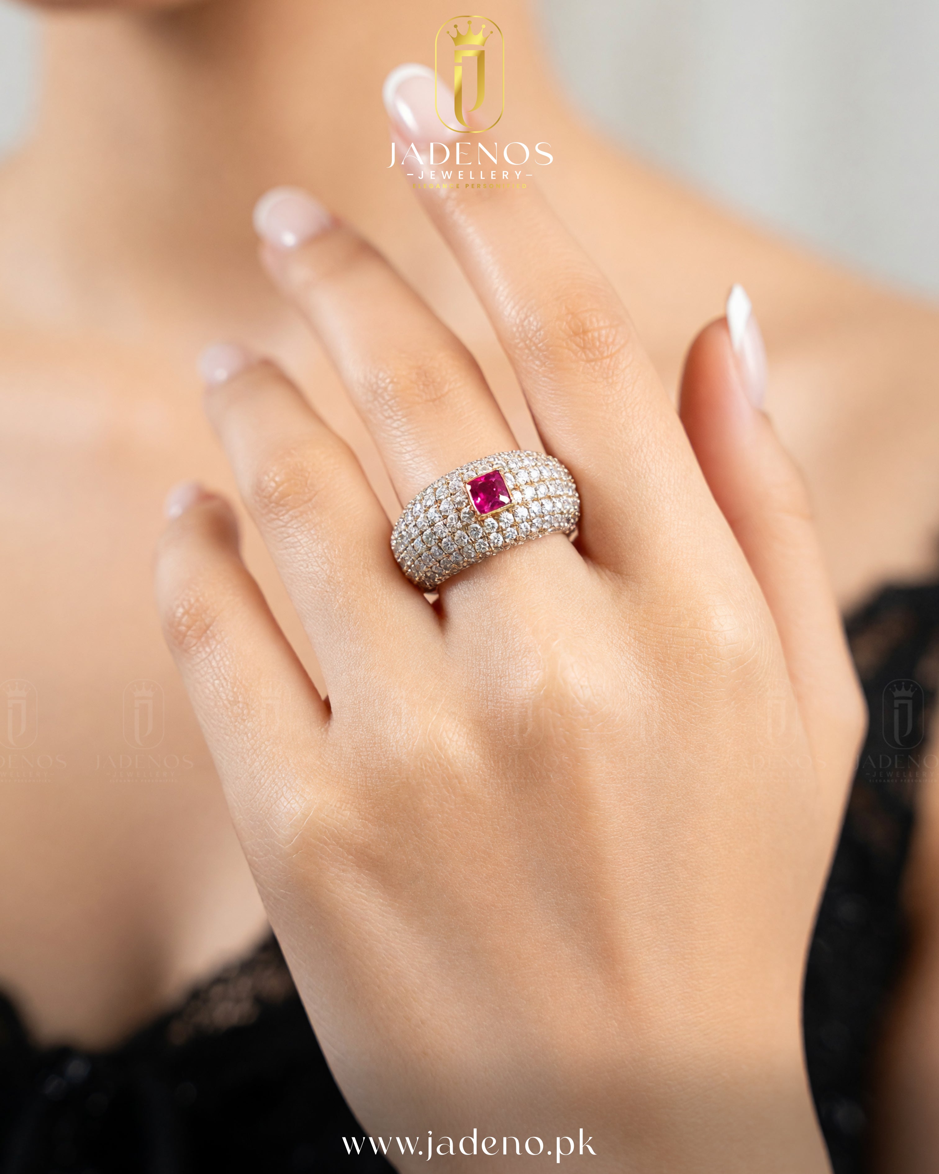 The Victorian Luxe Adjustable Ring