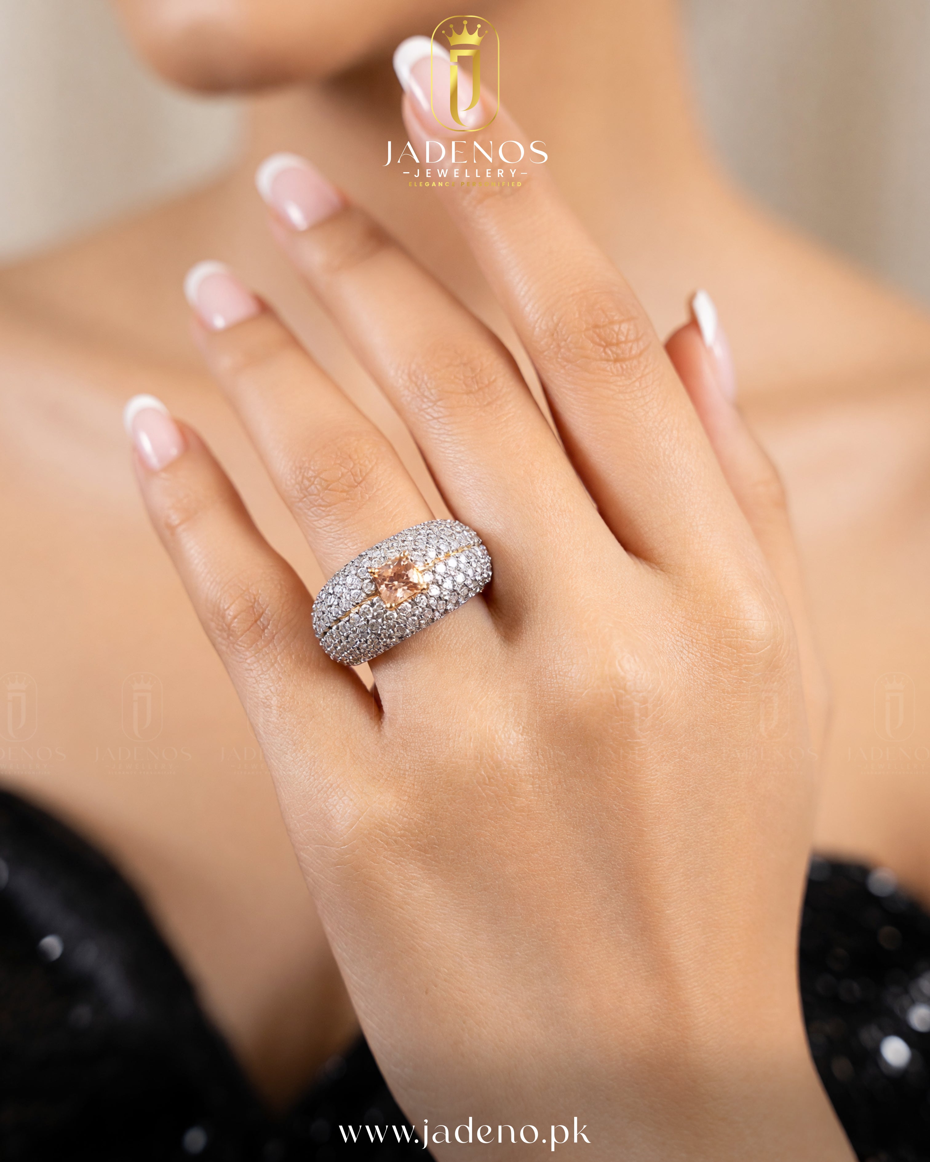 The Victorian Luxe Adjustable Ring