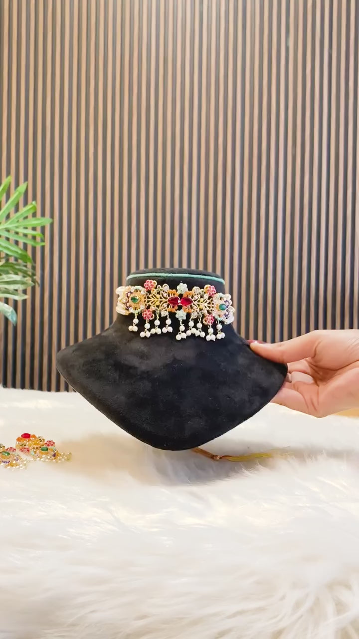 Trendy Nauratan Choker Necklace