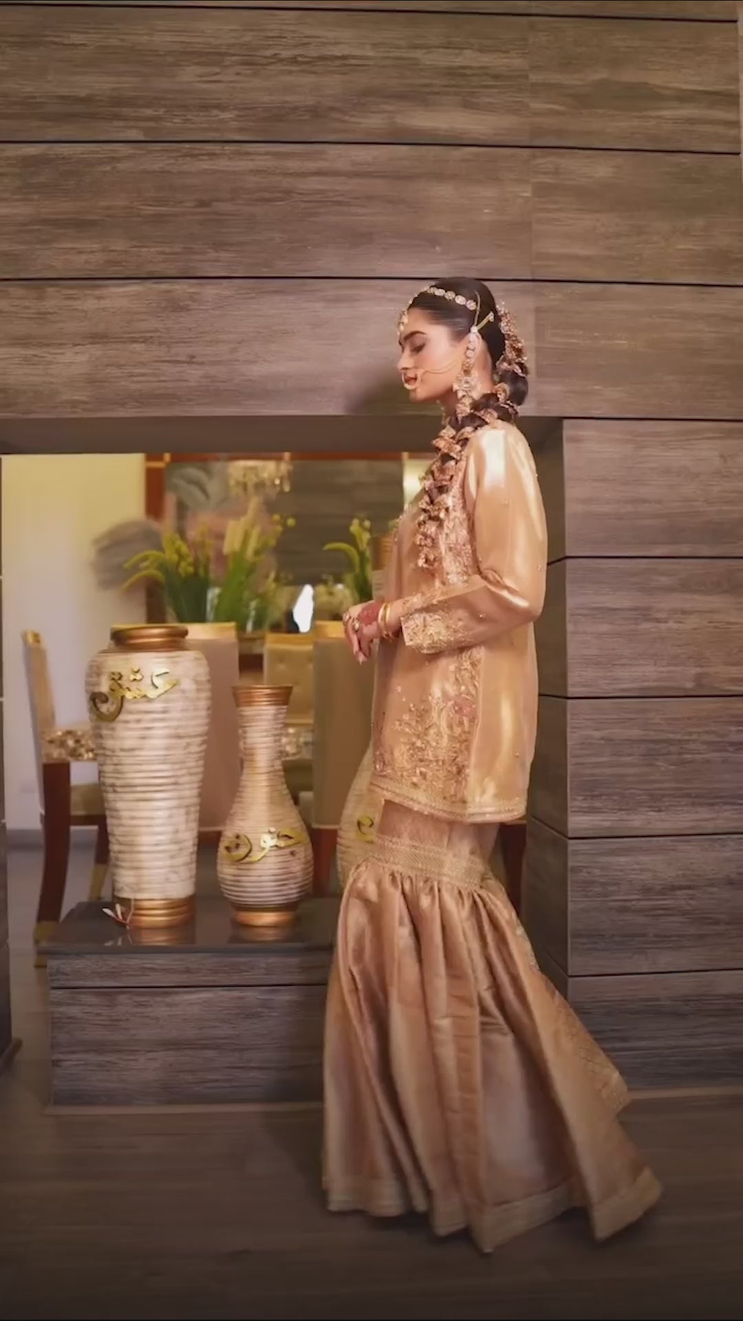 The Mah-e-Noor Bridal Set with Nath and Adjustable Rings