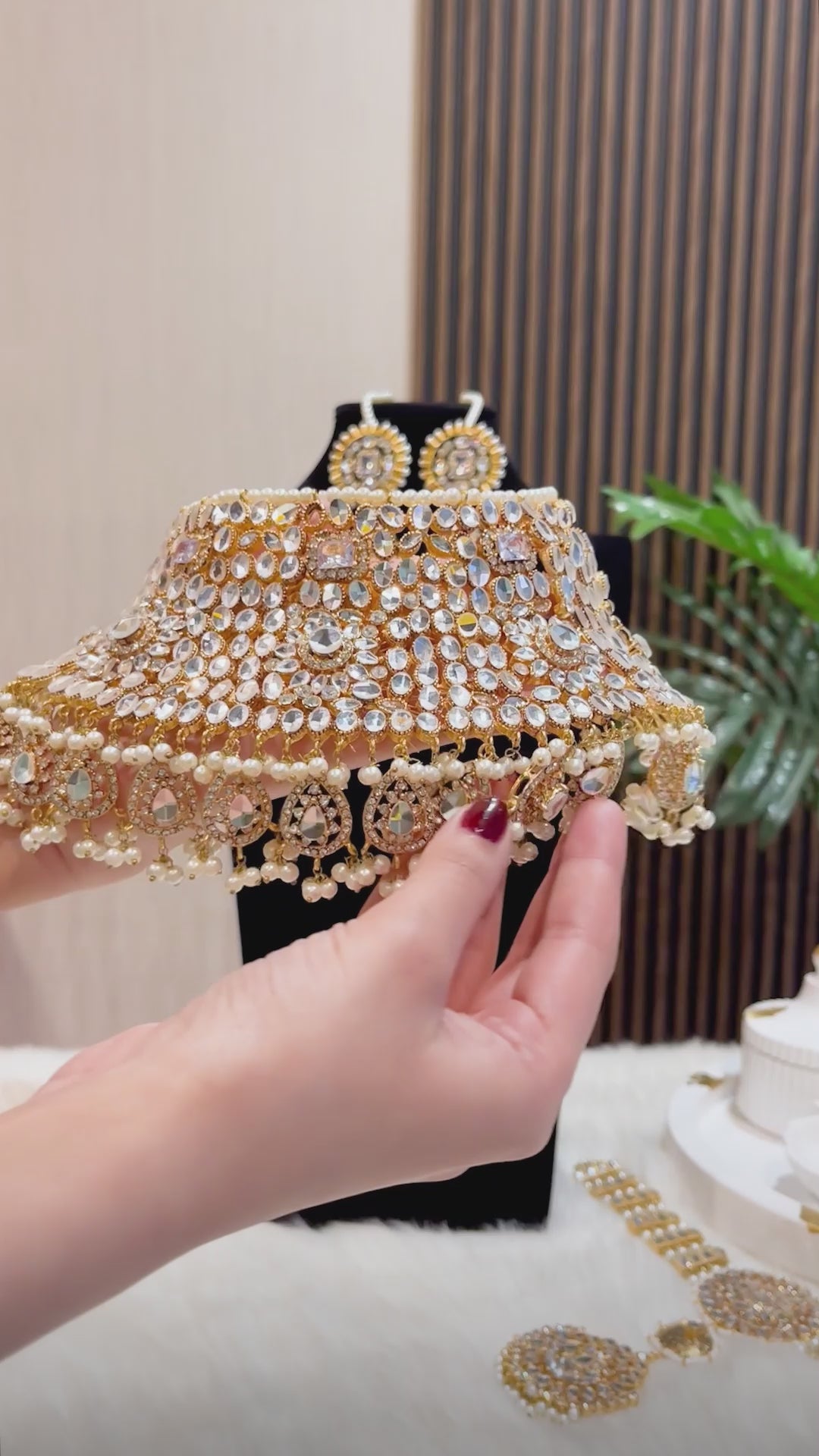 Exclusive Alia Bhatt Bridal Set with Matha Patti